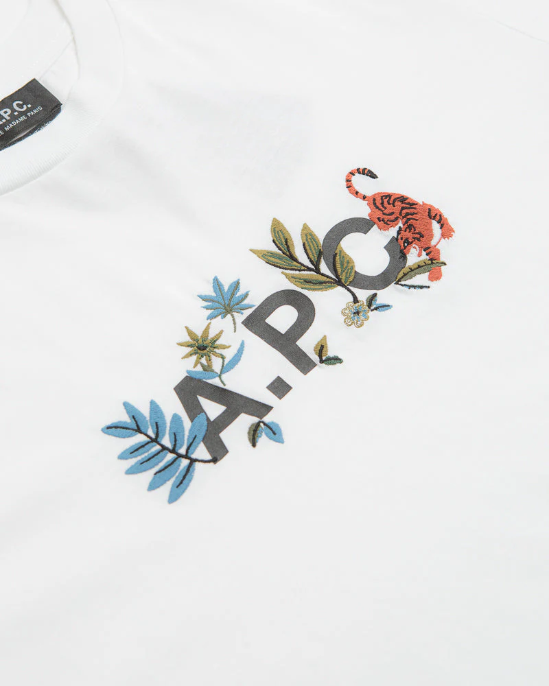 A.P.C. Auguste T-Shirt - White - Image 3