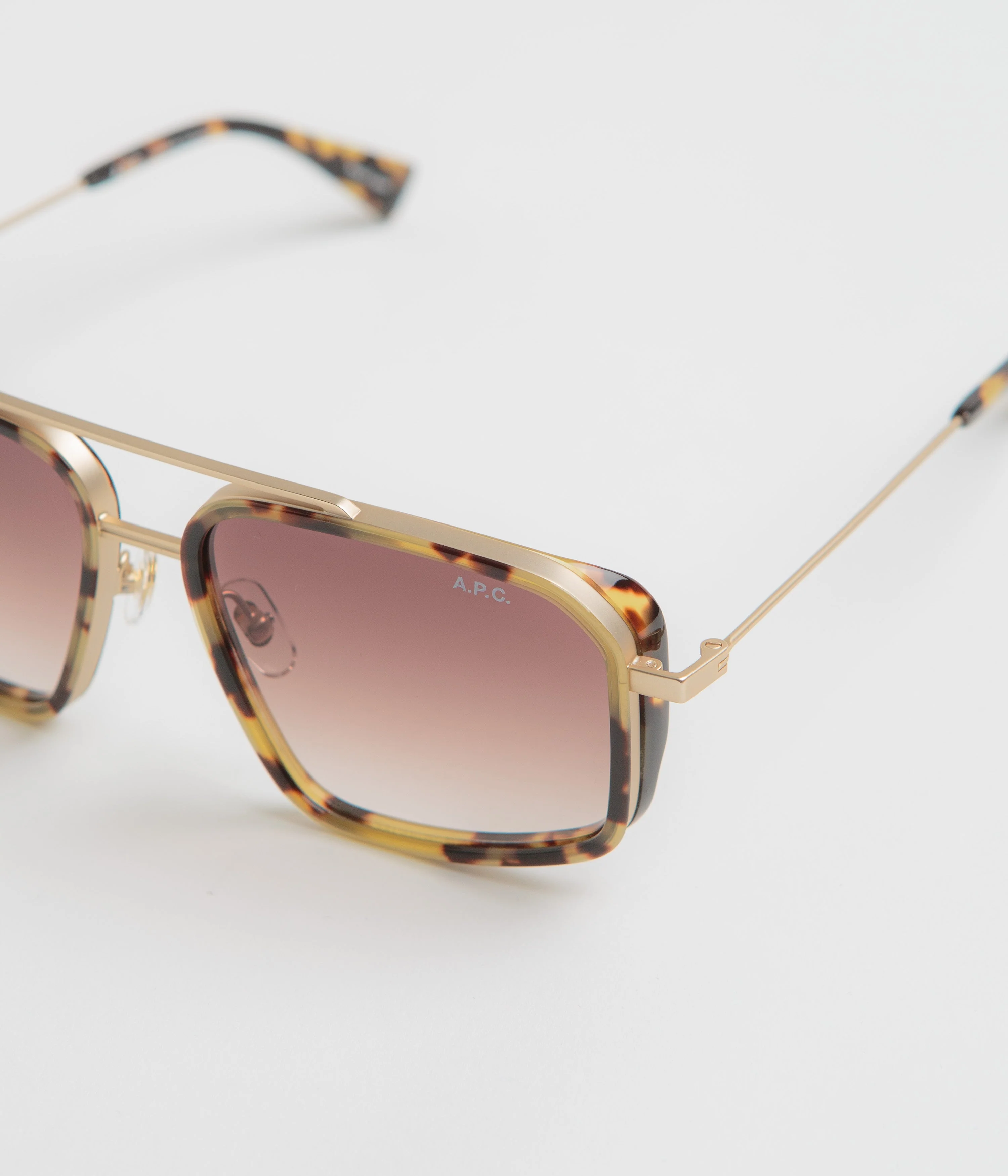 A.P.C. Moe Sunglasses - Hazelnut - Image 5