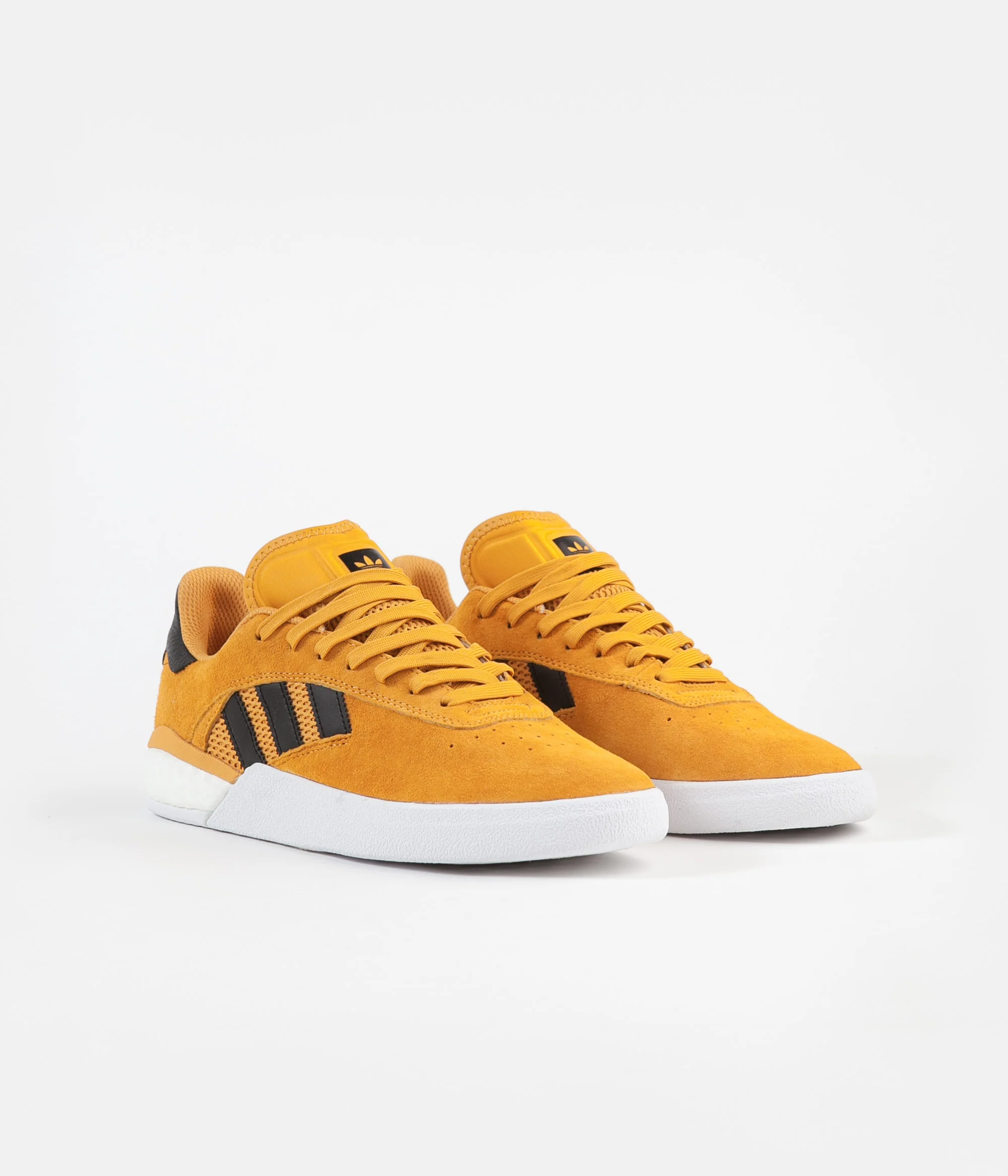 Adidas 3ST.004 'Miles Silvas' Shoes - Yellow / Core Black / Gold Metallic - Image 6