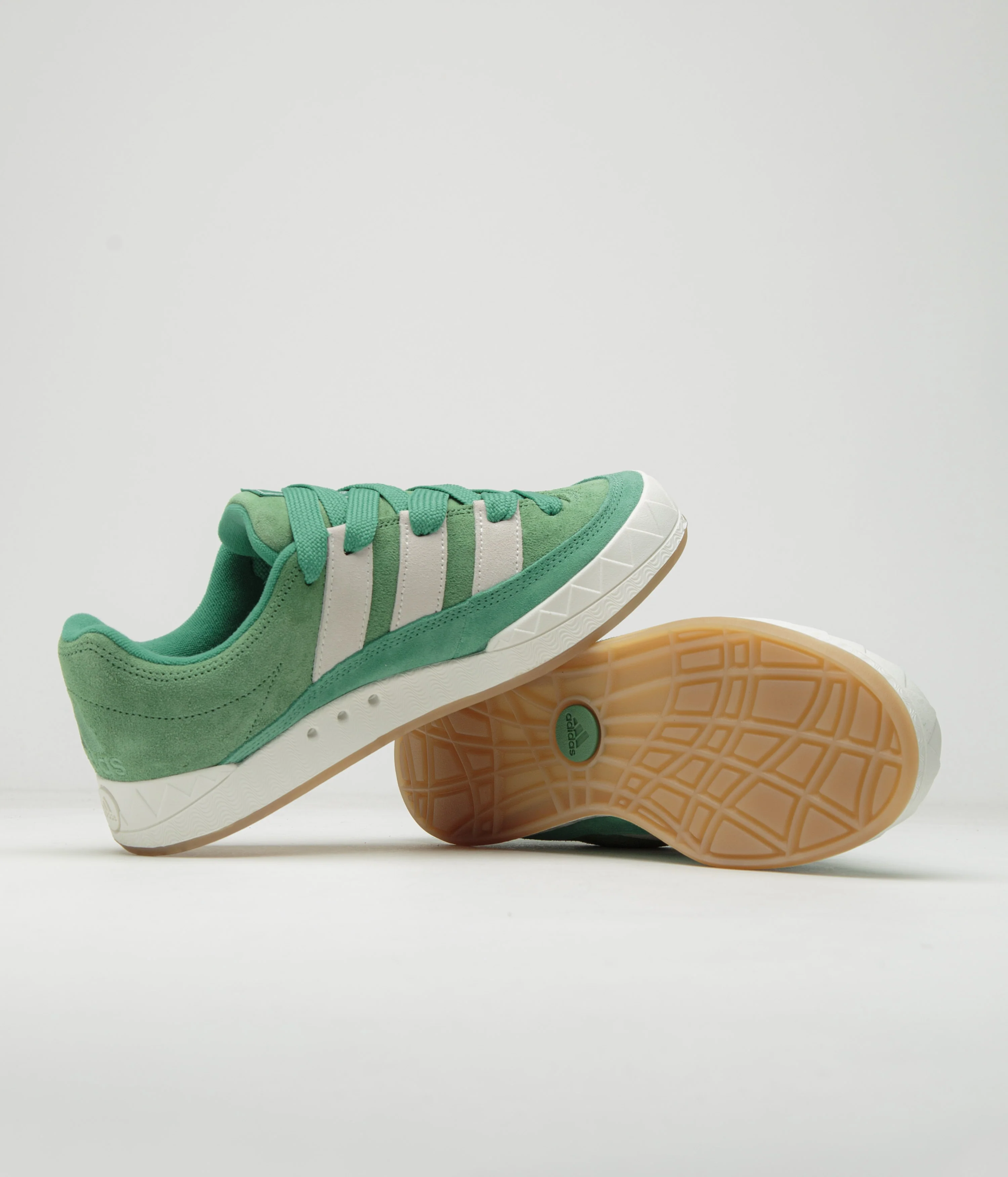 Adidas Adimatic Shoes - Preloved Green / Core White / Semi Court Green - Image 5