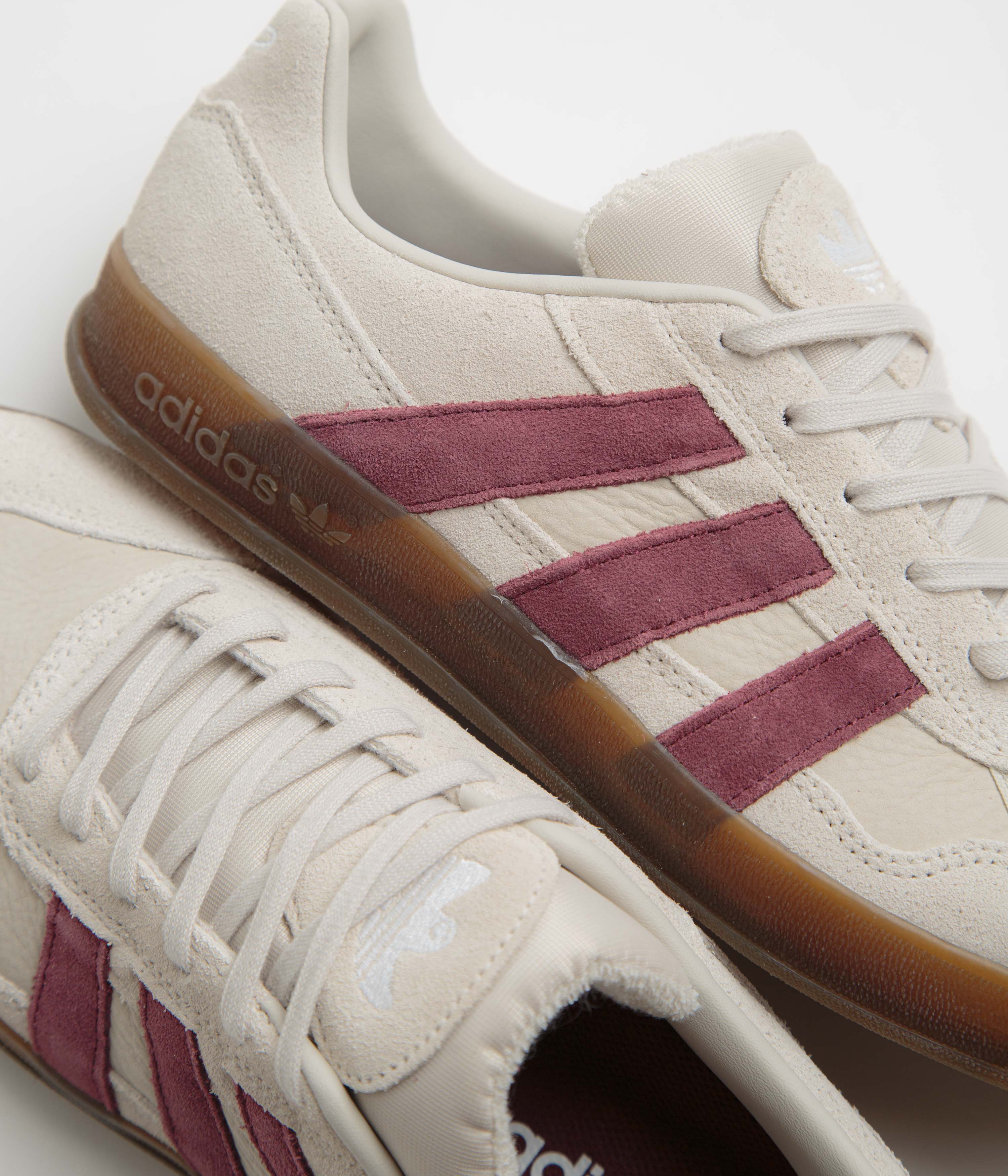 Adidas Aloha Super Shoes - Alumina / Shadow Red / Gum5 - Image 3
