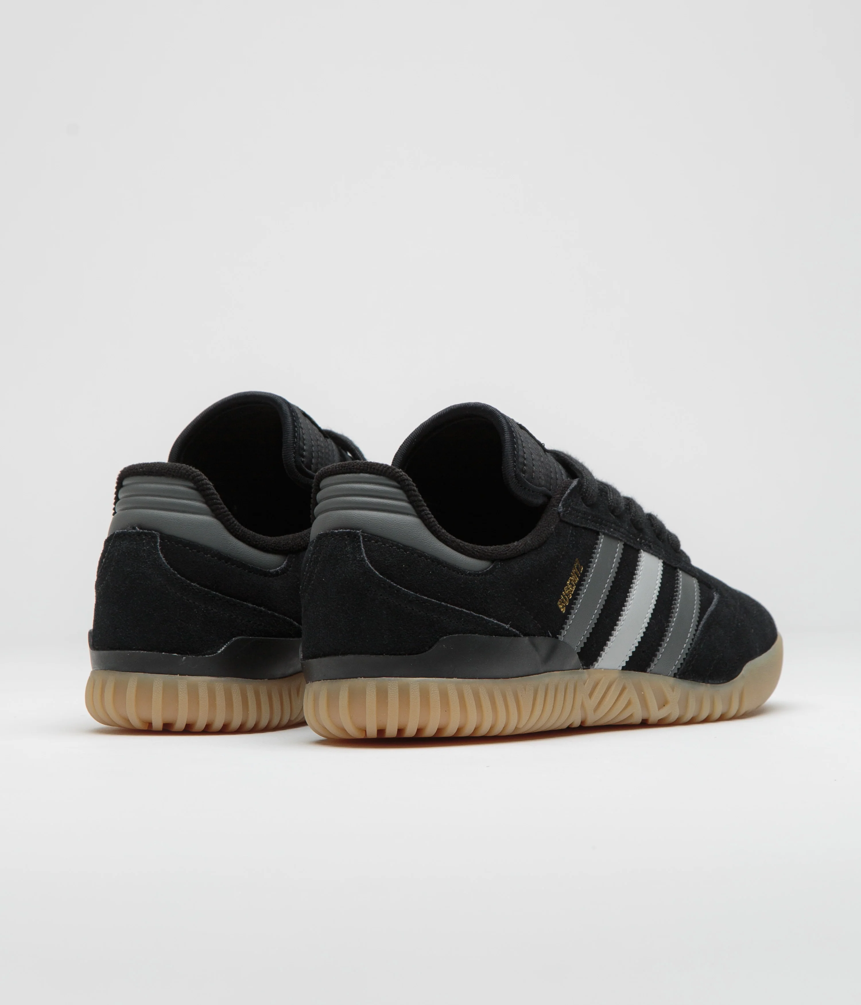 Adidas Busenitz Indoor Super Shoes - Core Black / Grey Four / Grey Two - Image 4