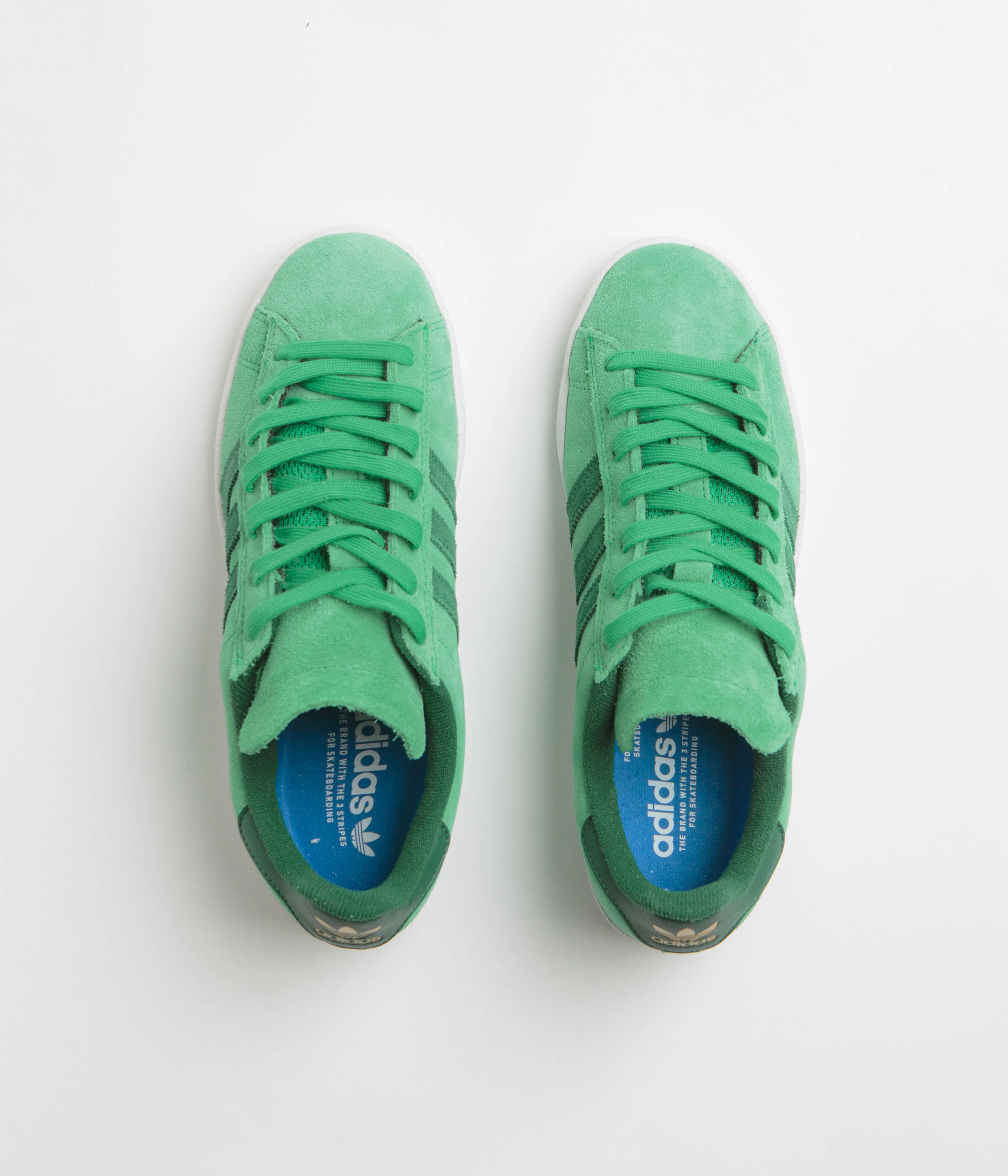 Adidas Campus ADV Shoes - Court Green / Collegiate Green / FTWR White - Image 7