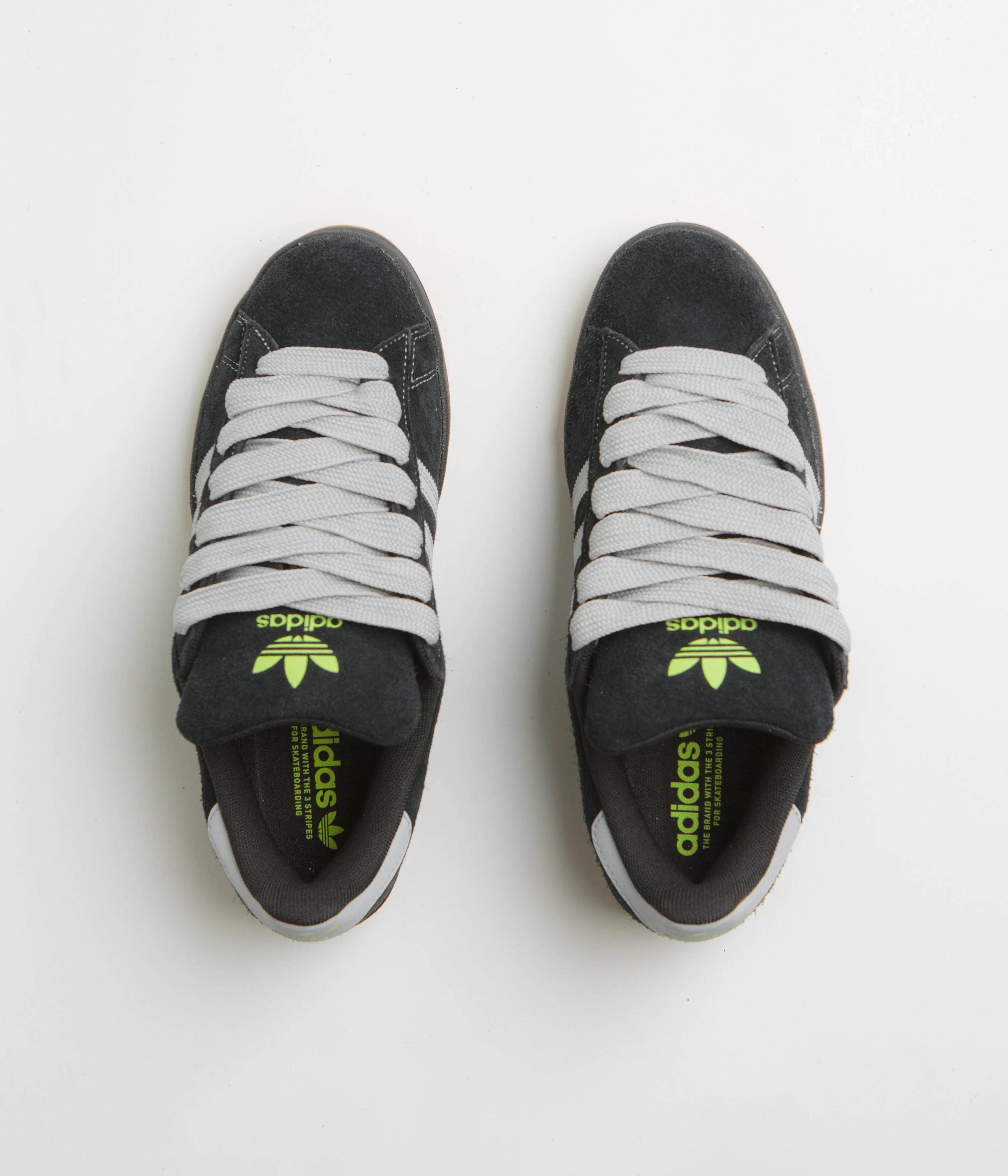 Adidas Campus Shoes - Core Black / Grey Two / Gold Metallic - Image 7