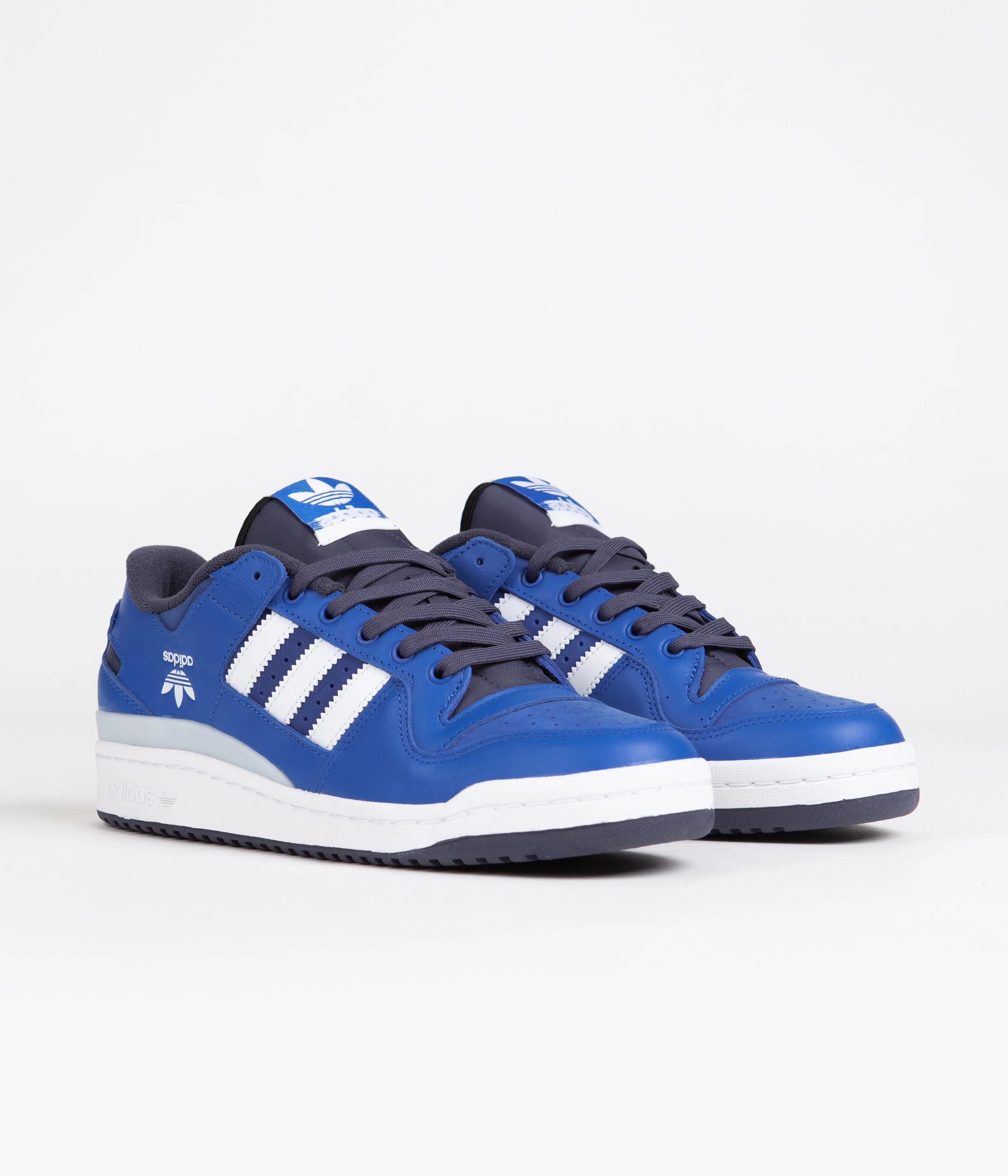 Adidas Forum 84 Low ADV Shoes - Bluebird / FTWR White / Shadow Navy - Image 2