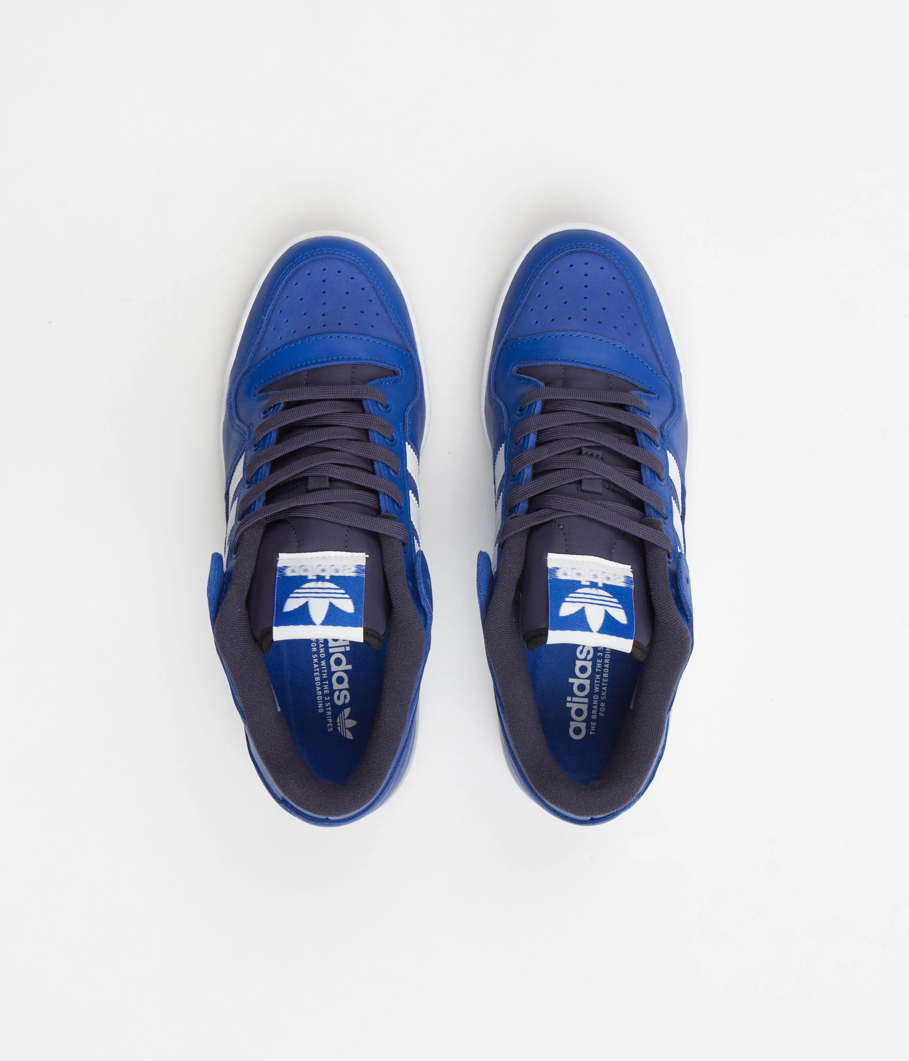 Adidas Forum 84 Low ADV Shoes - Bluebird / FTWR White / Shadow Navy - Image 7