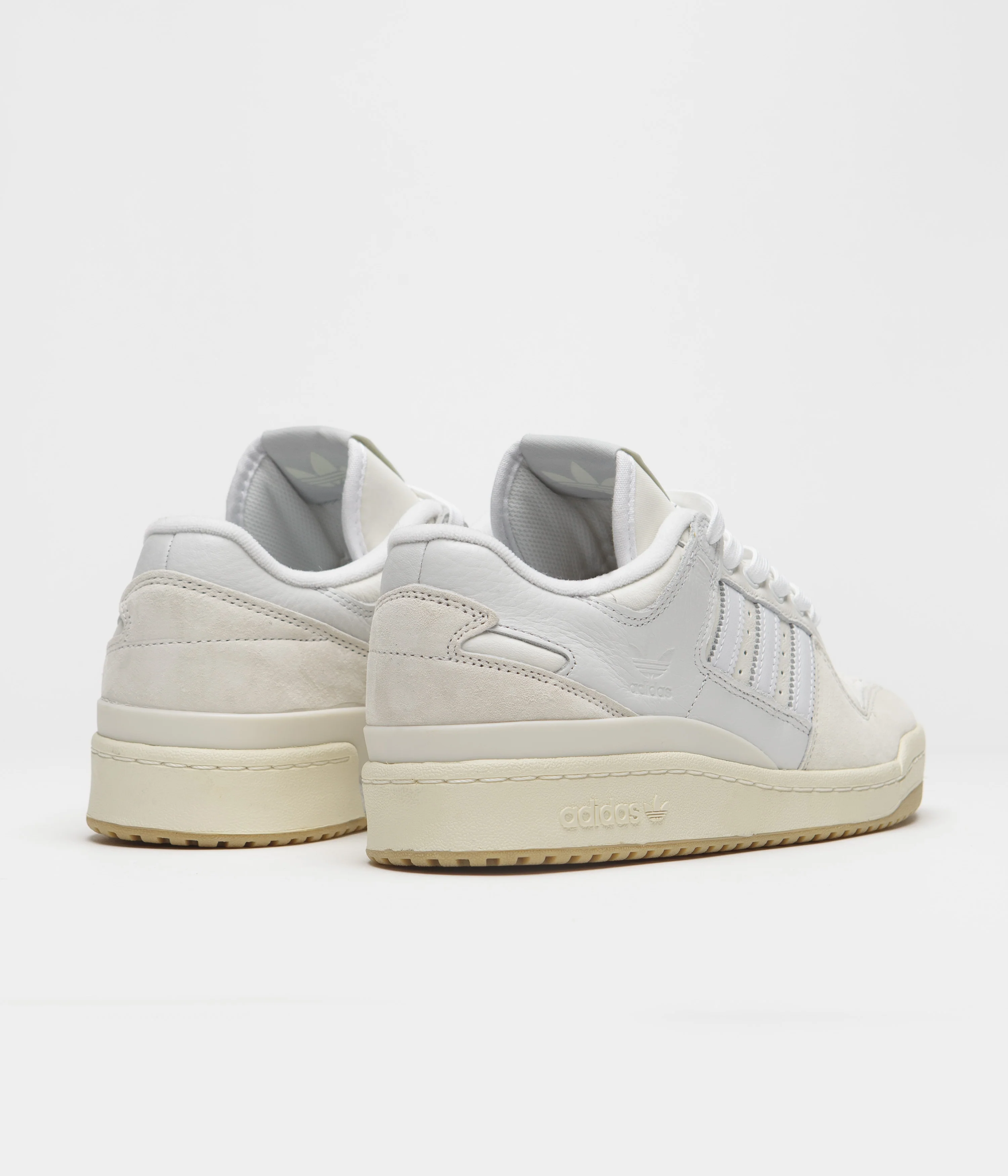 Adidas Forum 84 Low ADV Shoes - Chalk White / White / Cloud White - Image 4