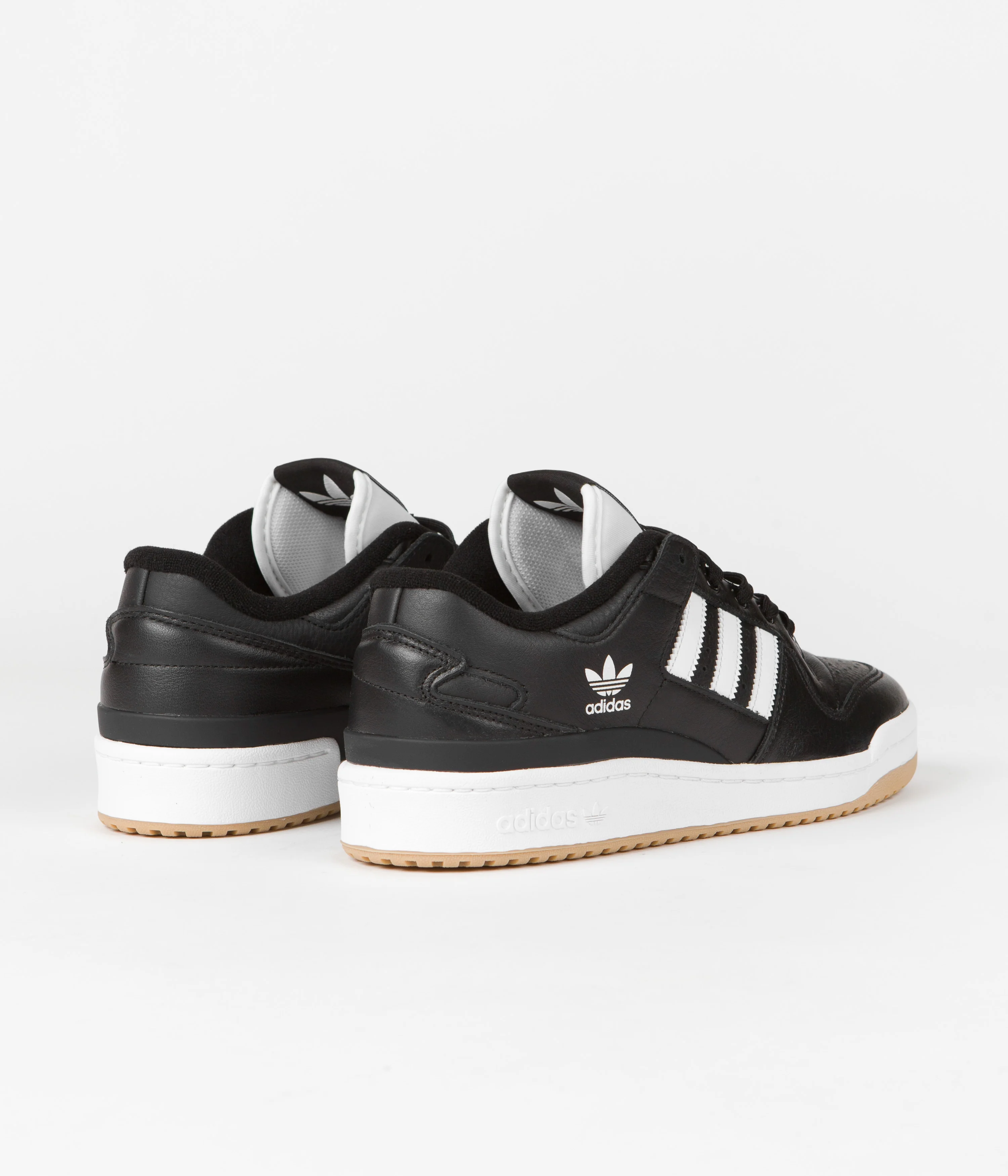 Adidas Forum 84 Low ADV Shoes - Core Black / Chalk White / Chalk White - Image 4
