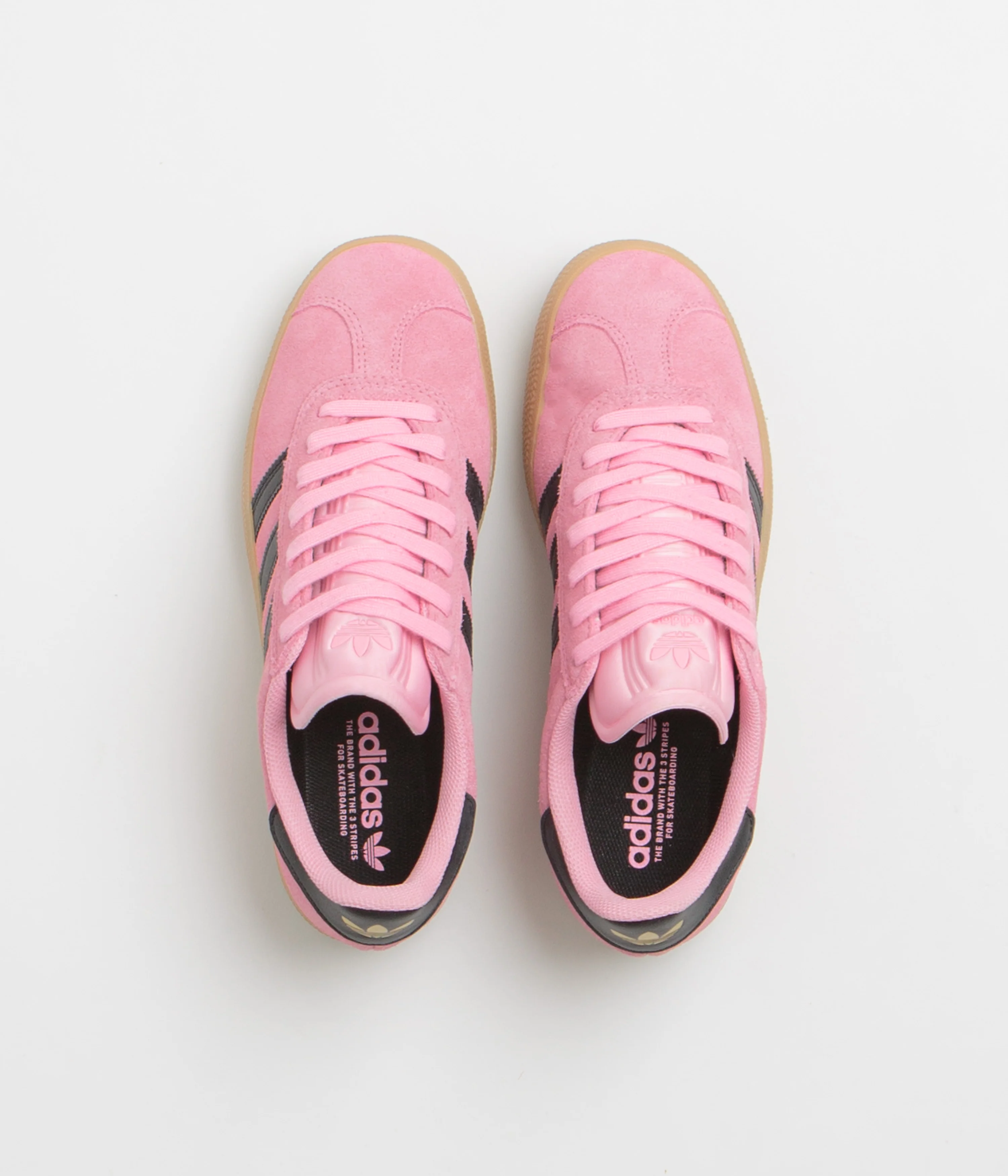 Adidas Gazelle ADV Shoes - Light Pink / Core Black / Gum4 - Image 7