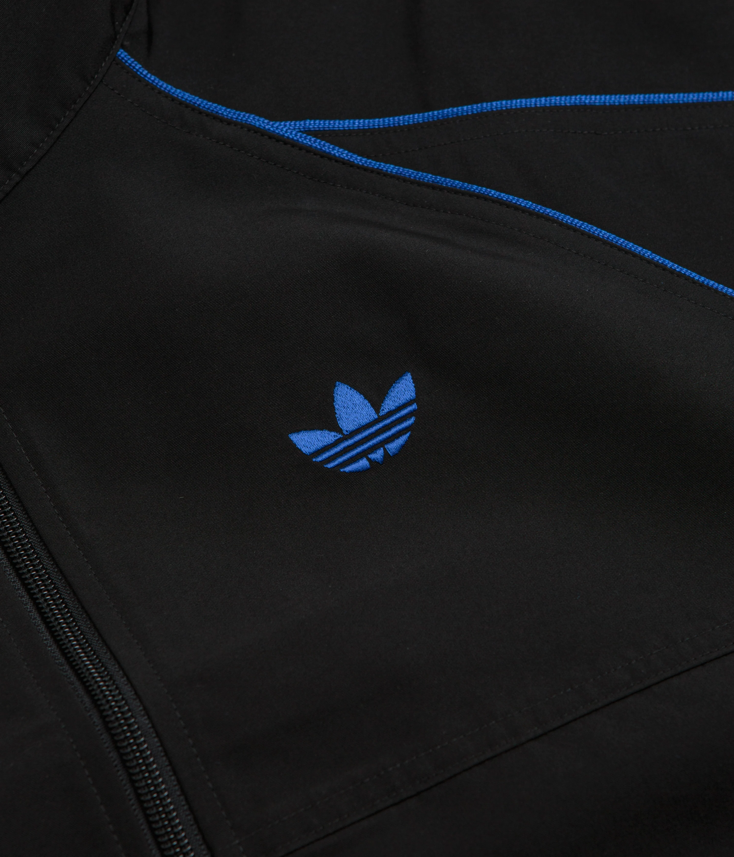 Adidas Gazelle Premiere Track Jacket - Black / White / Team Royal Blue - Image 5