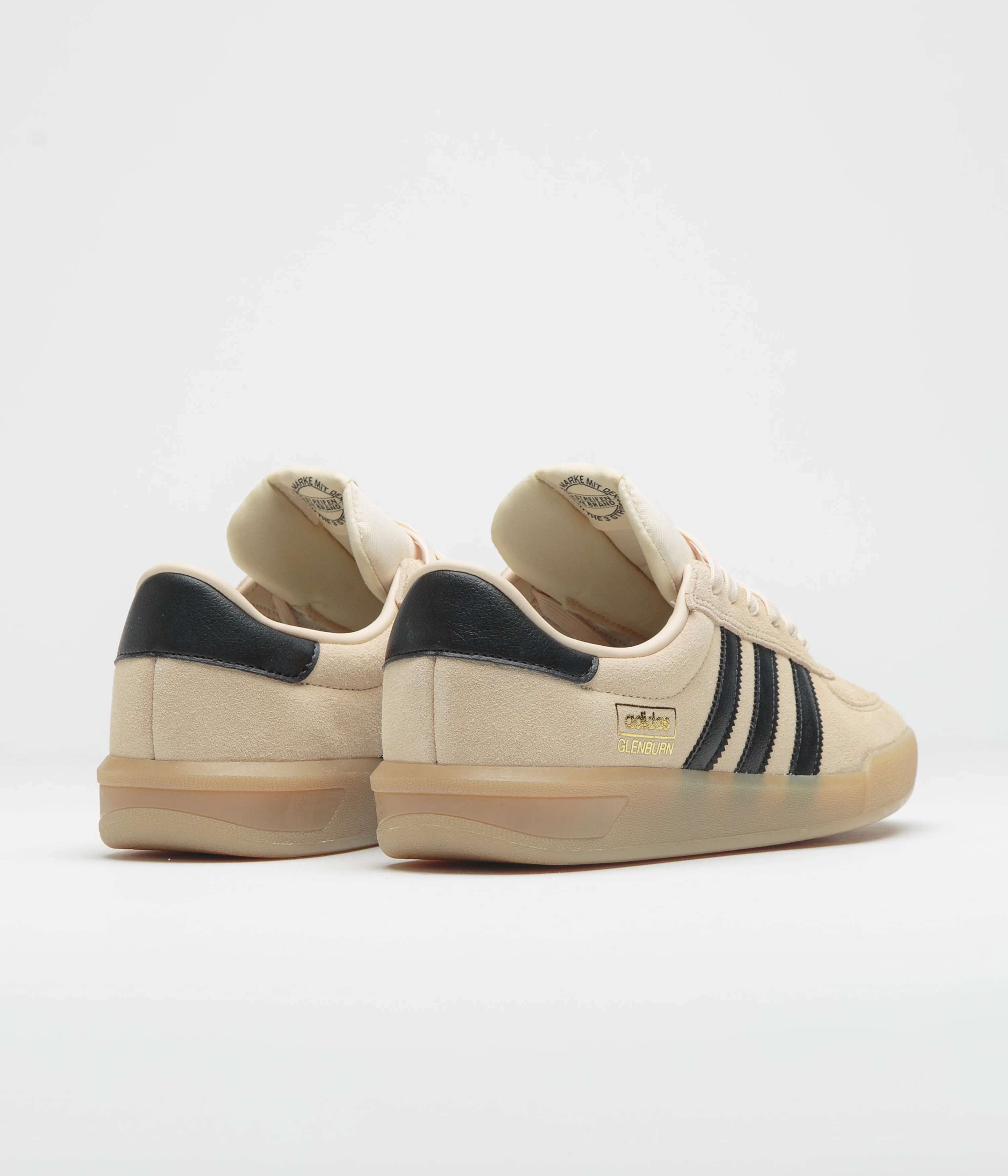 Adidas Glenburn Shoes - Sand Strata / Core Black / Gum4 - Image 4