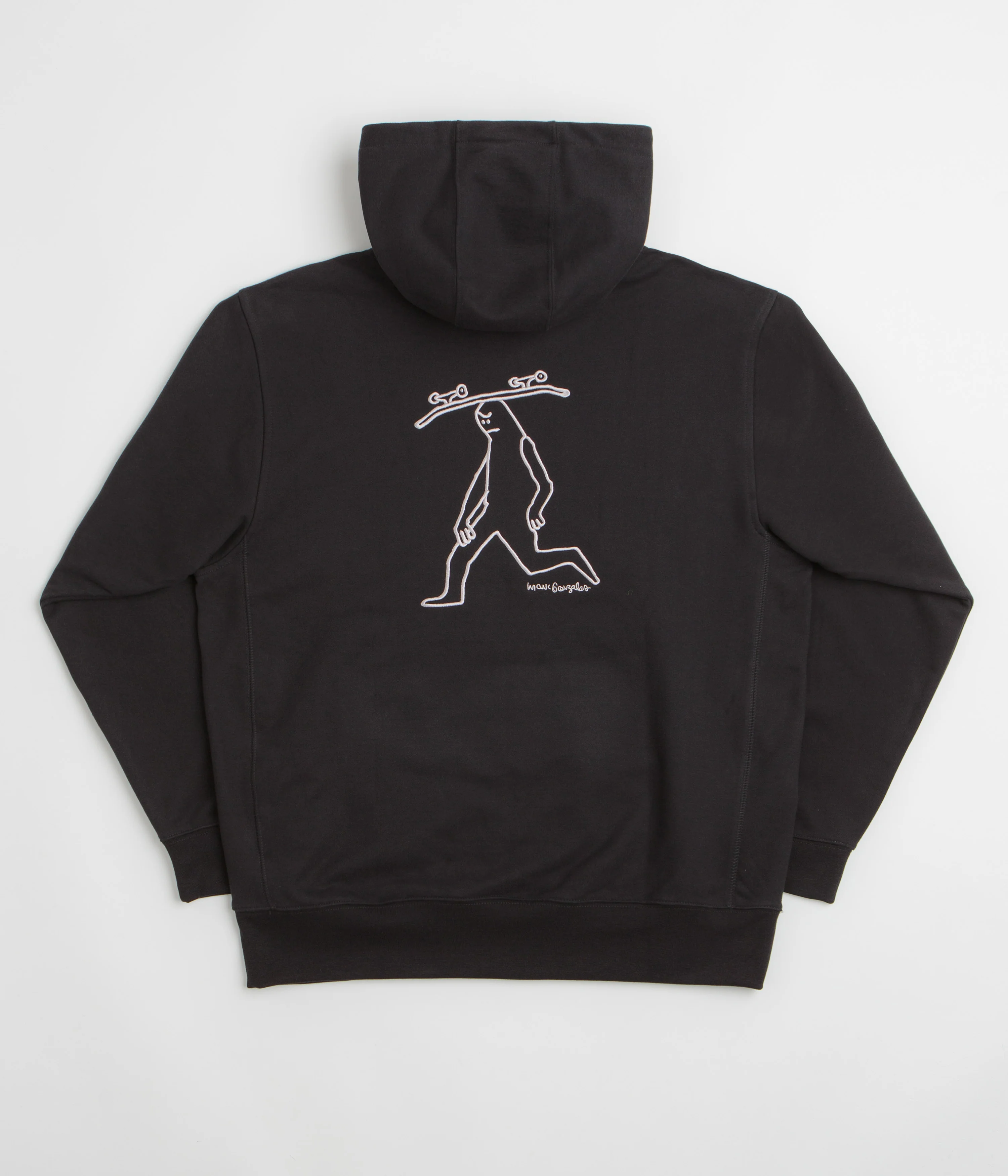 Adidas Gonz Head Hoodie - Black / Aurora Ivy
