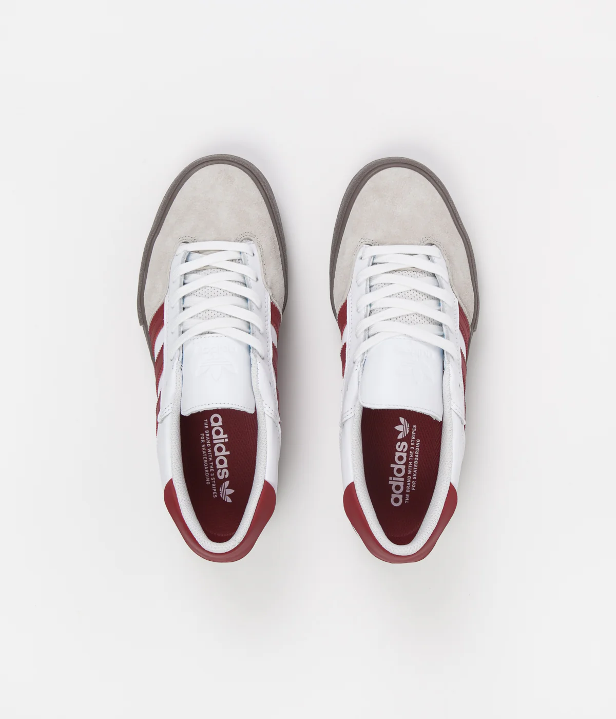 Adidas Matchbreak Super Shoes - White / Power Red / Gum - Image 8