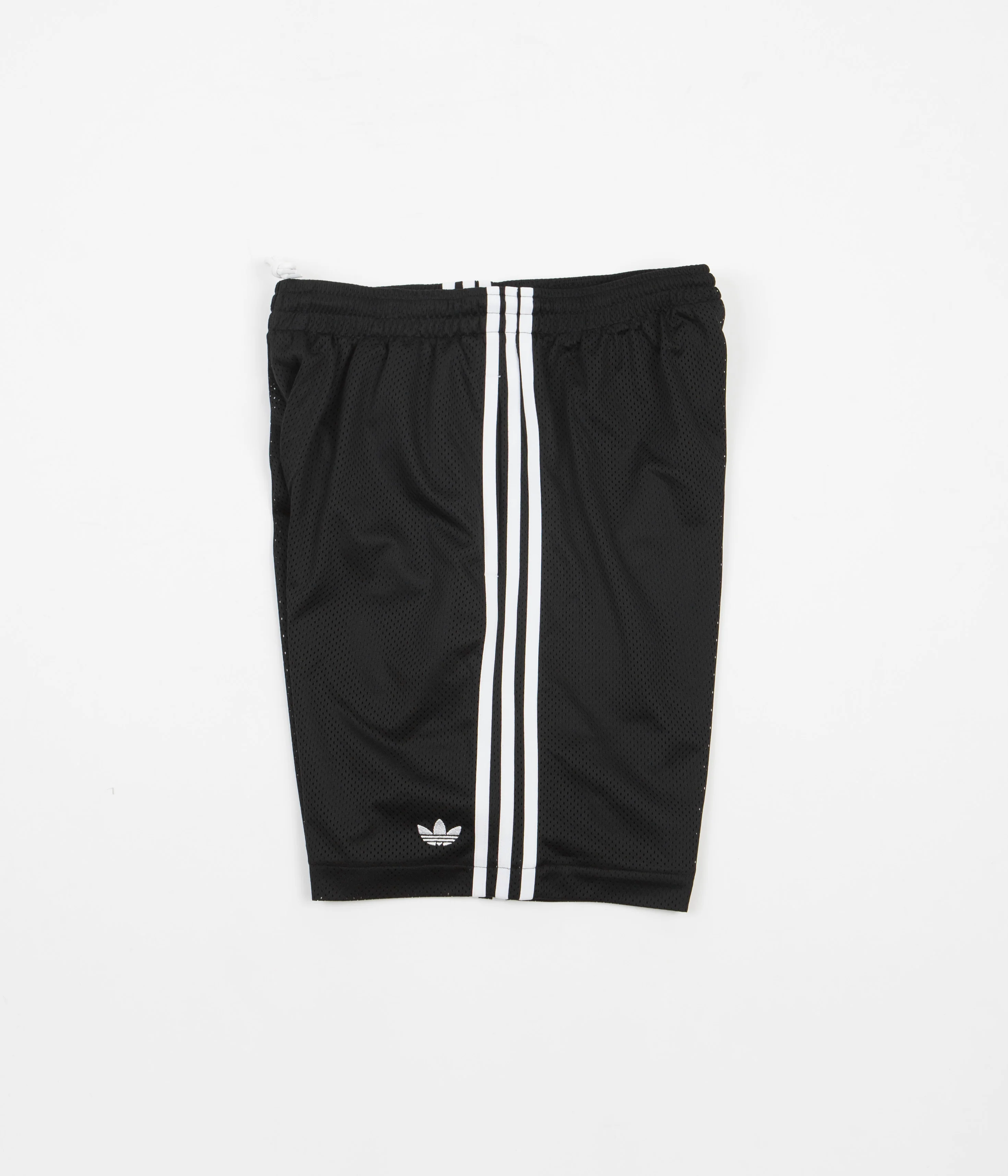Adidas Mesh Shorts - Black / White / Pulse Lime - Image 2