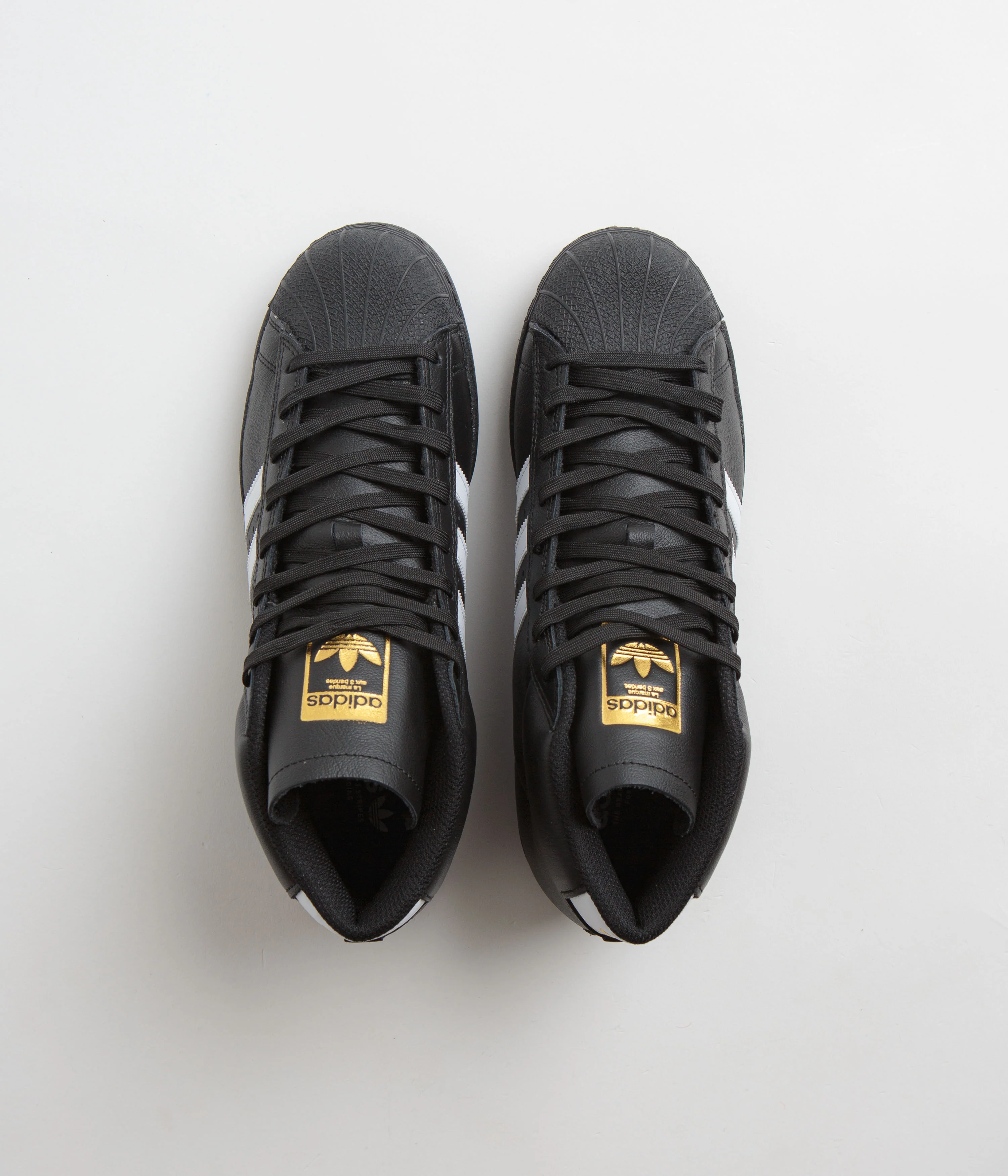 Adidas Pro Model ADV Shoes - Core Black / FTWR White / Gold Metallic - Image 7
