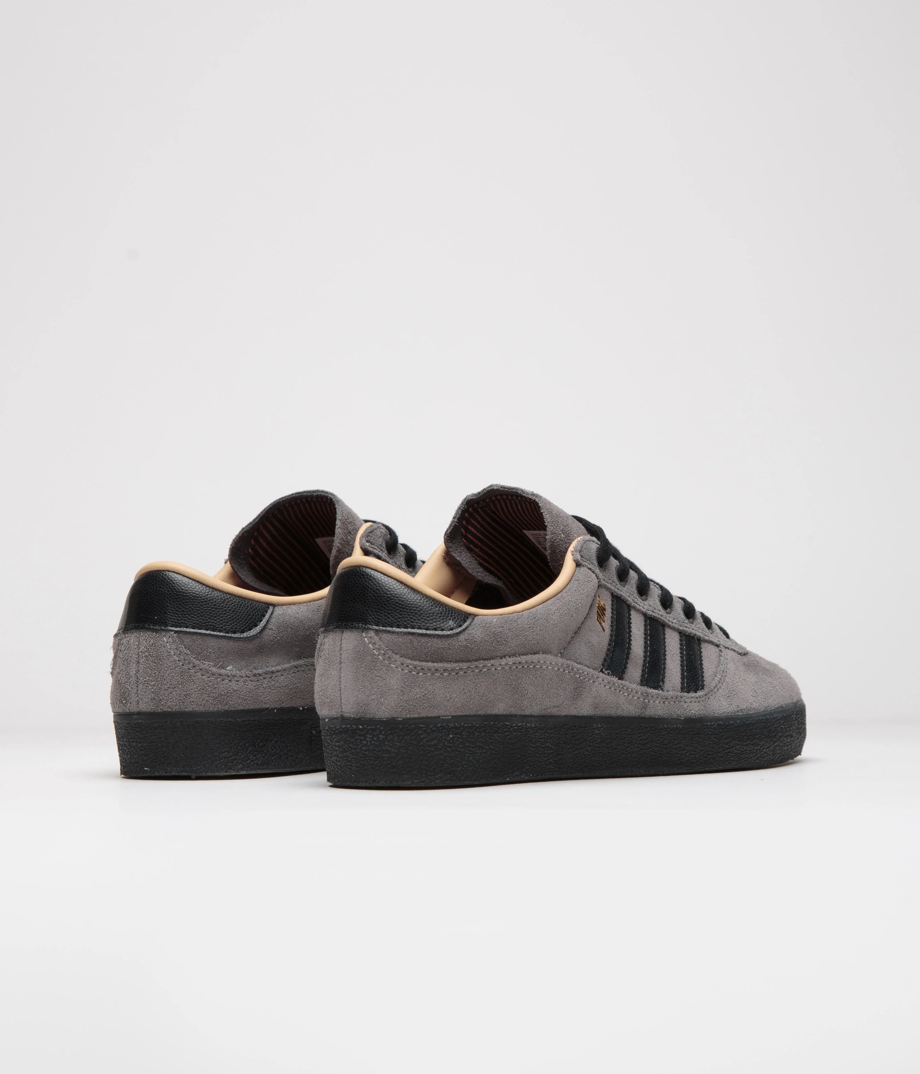 Adidas Puig Indoor Shoes - Charcoal / Core Black / Chalk White - Image 4