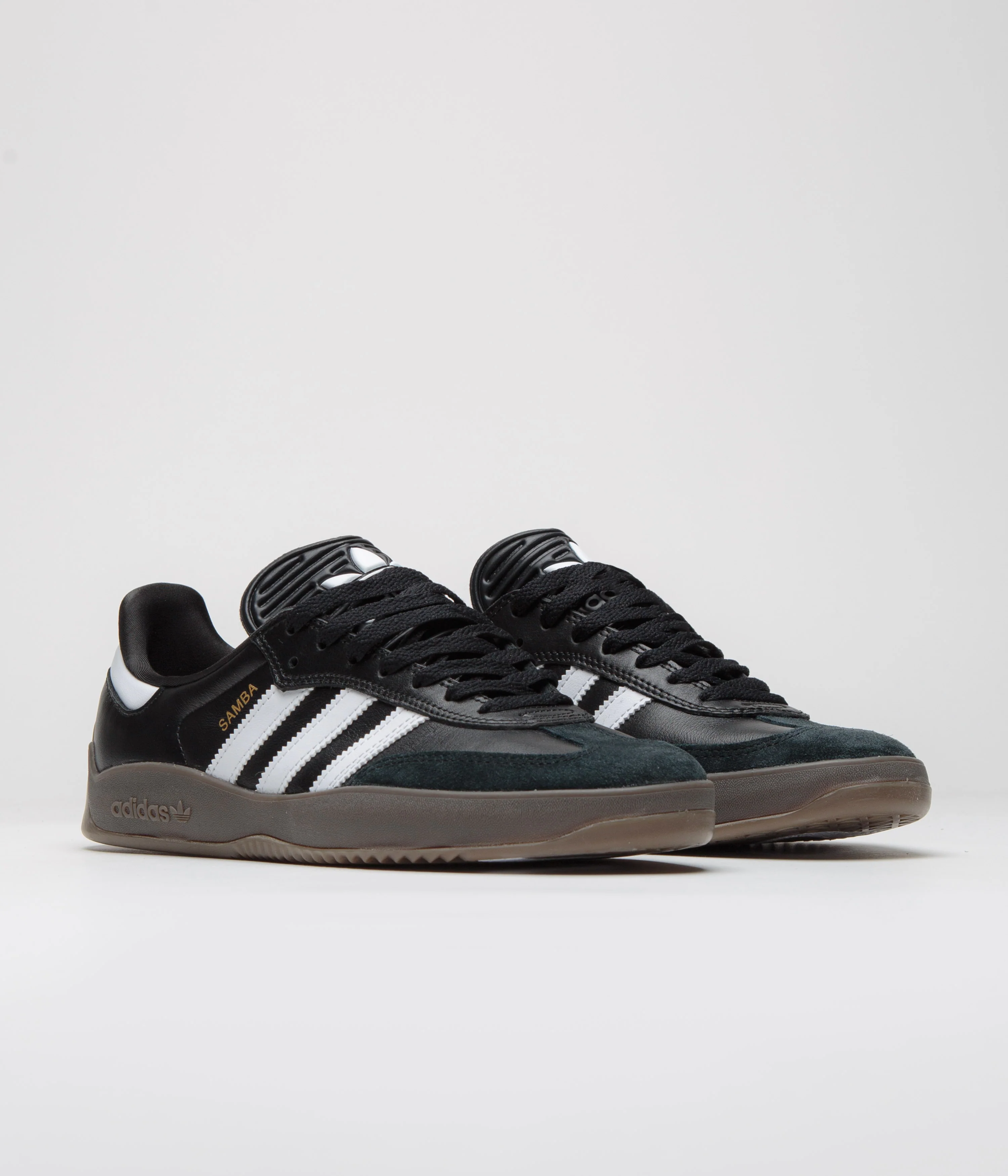 Adidas Puig Samba Shoes - Core Black / FTWR White / Gum - Image 3