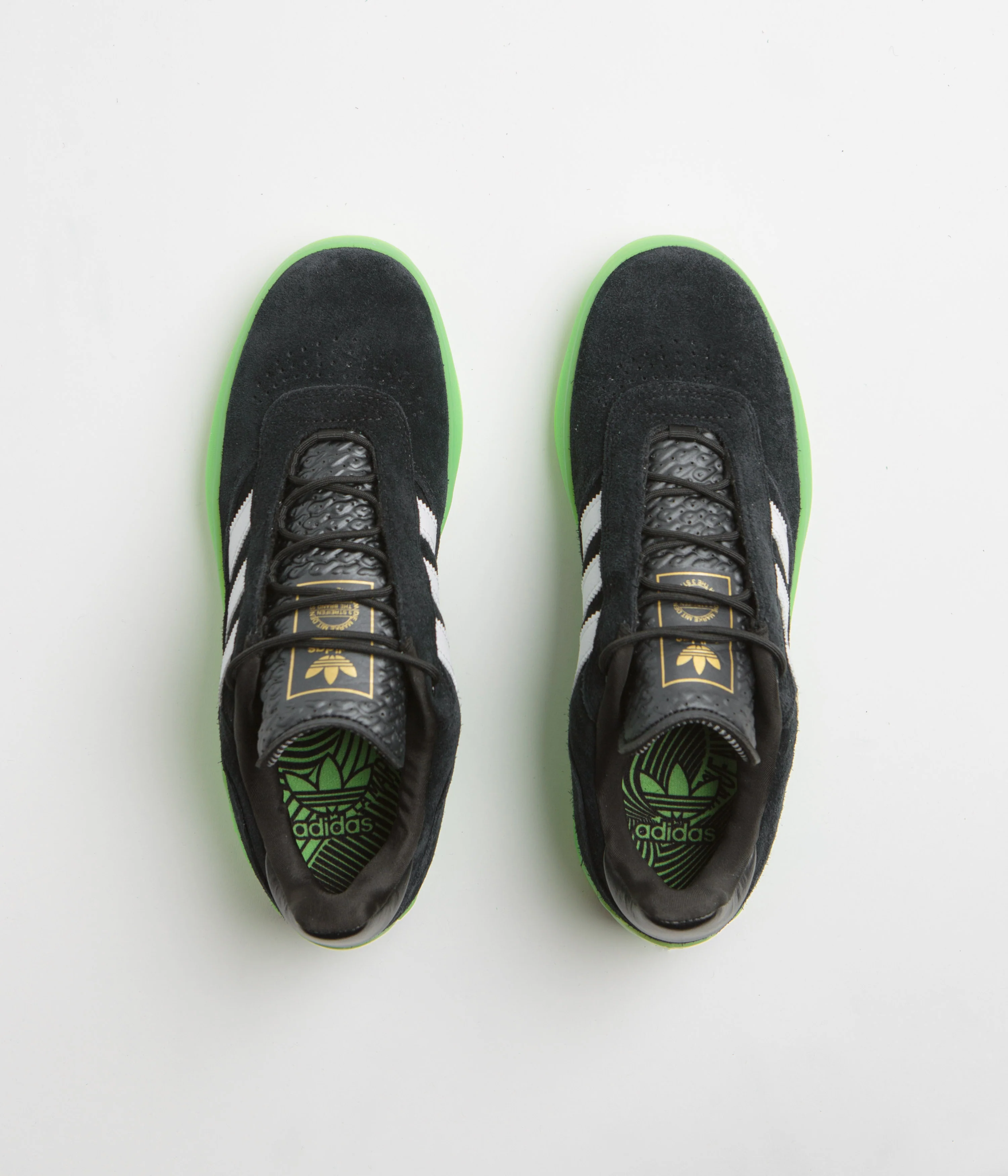 Adidas Puig Shoes - Core Black / FTWR White / Semi Solar Green - Image 7