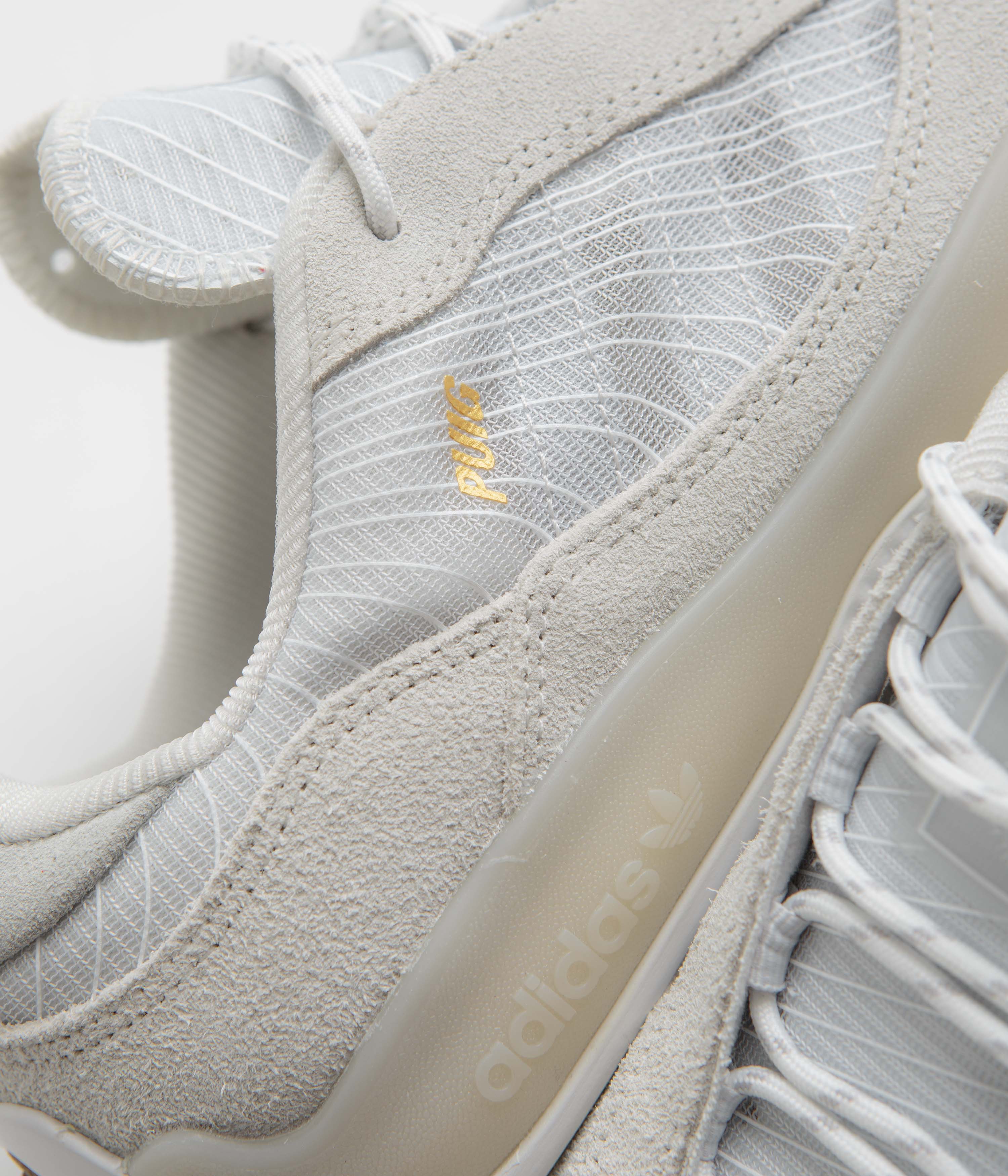 Adidas Puig Shoes - Crystal White / FTWR White / Gum5 - Image 3