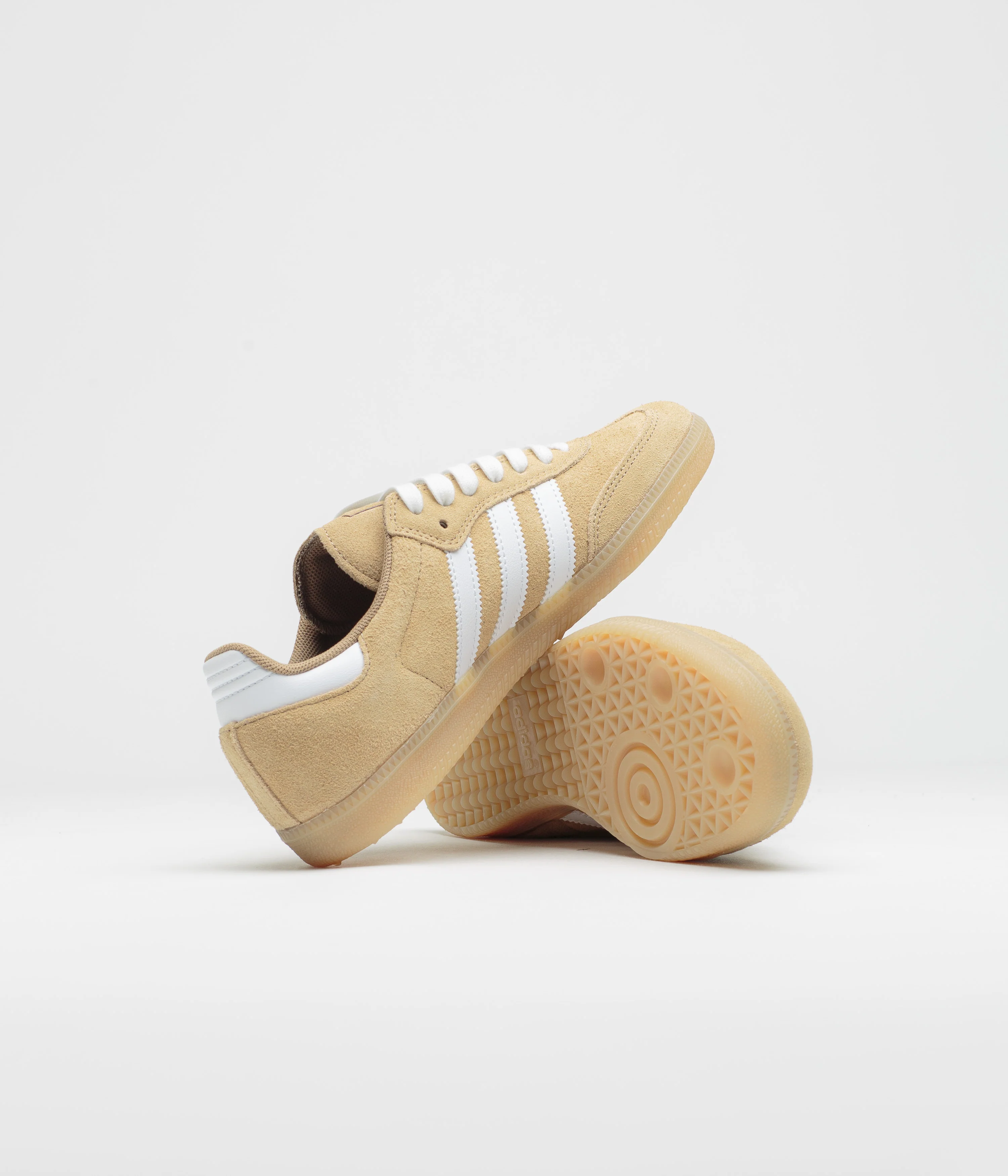 Adidas Samba ADV Shoes - Cardboard / FTWR White / Gum4 - Image 5