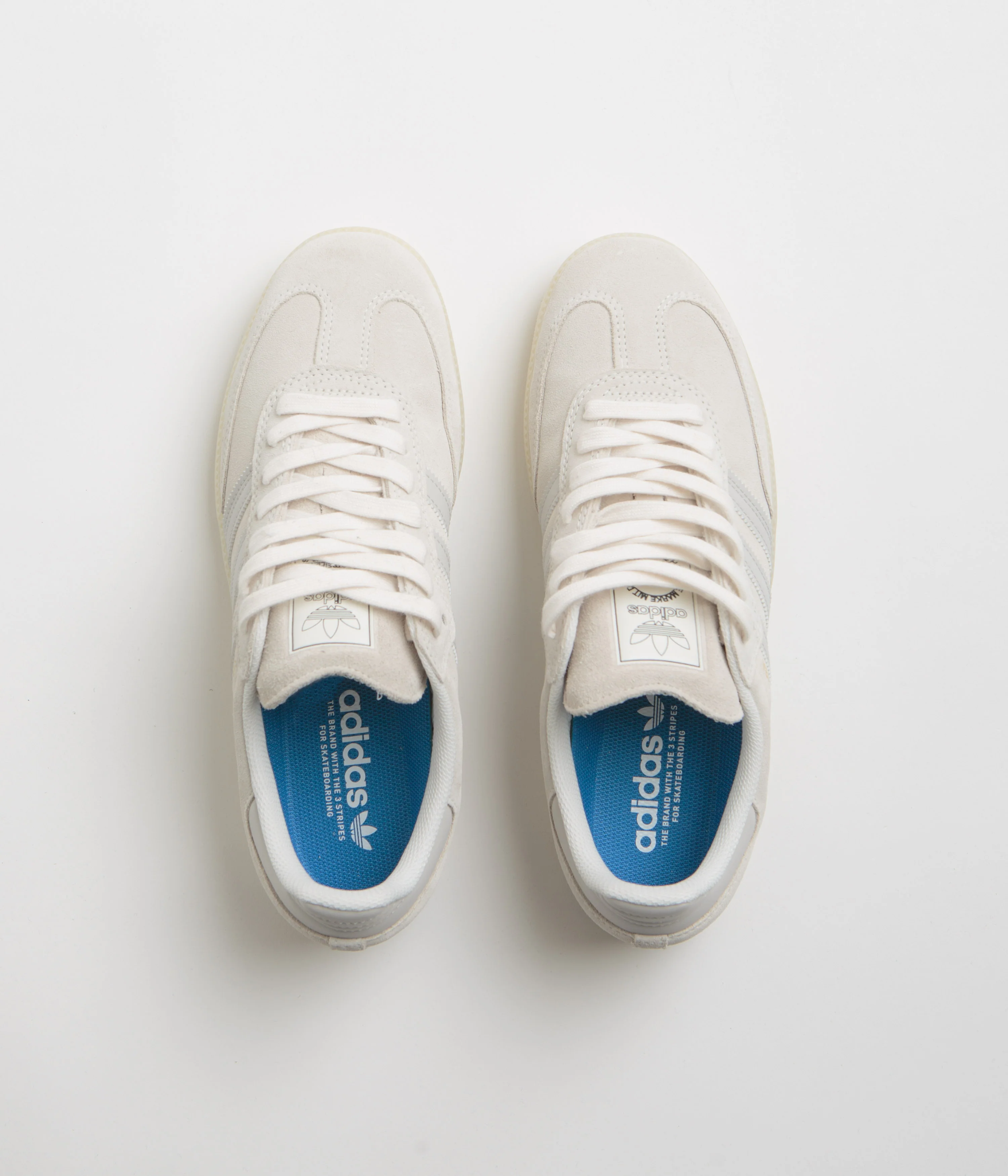 Adidas Samba Shoes - Chalk White / Grey One / Carbon - Image 7