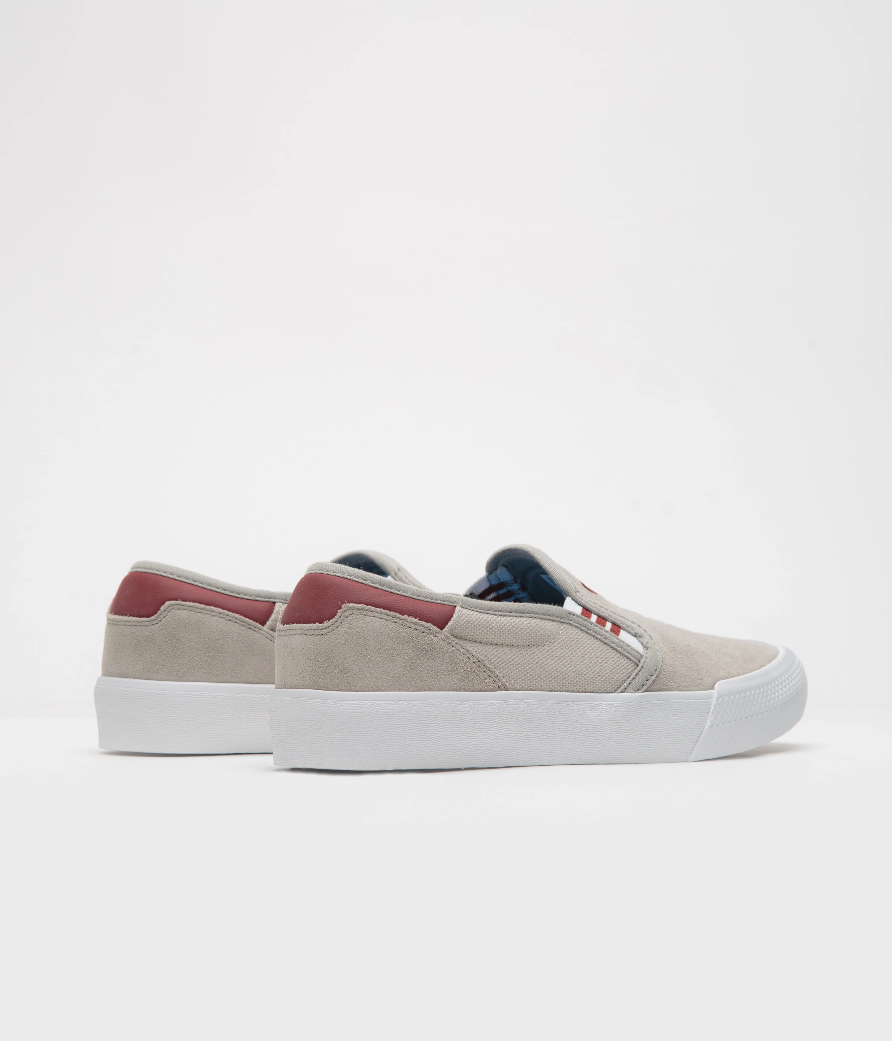 Adidas Shmoofoil Slip Shoes - Putty Beige / Preloved Ruby / Wonder Alumina - Image 4