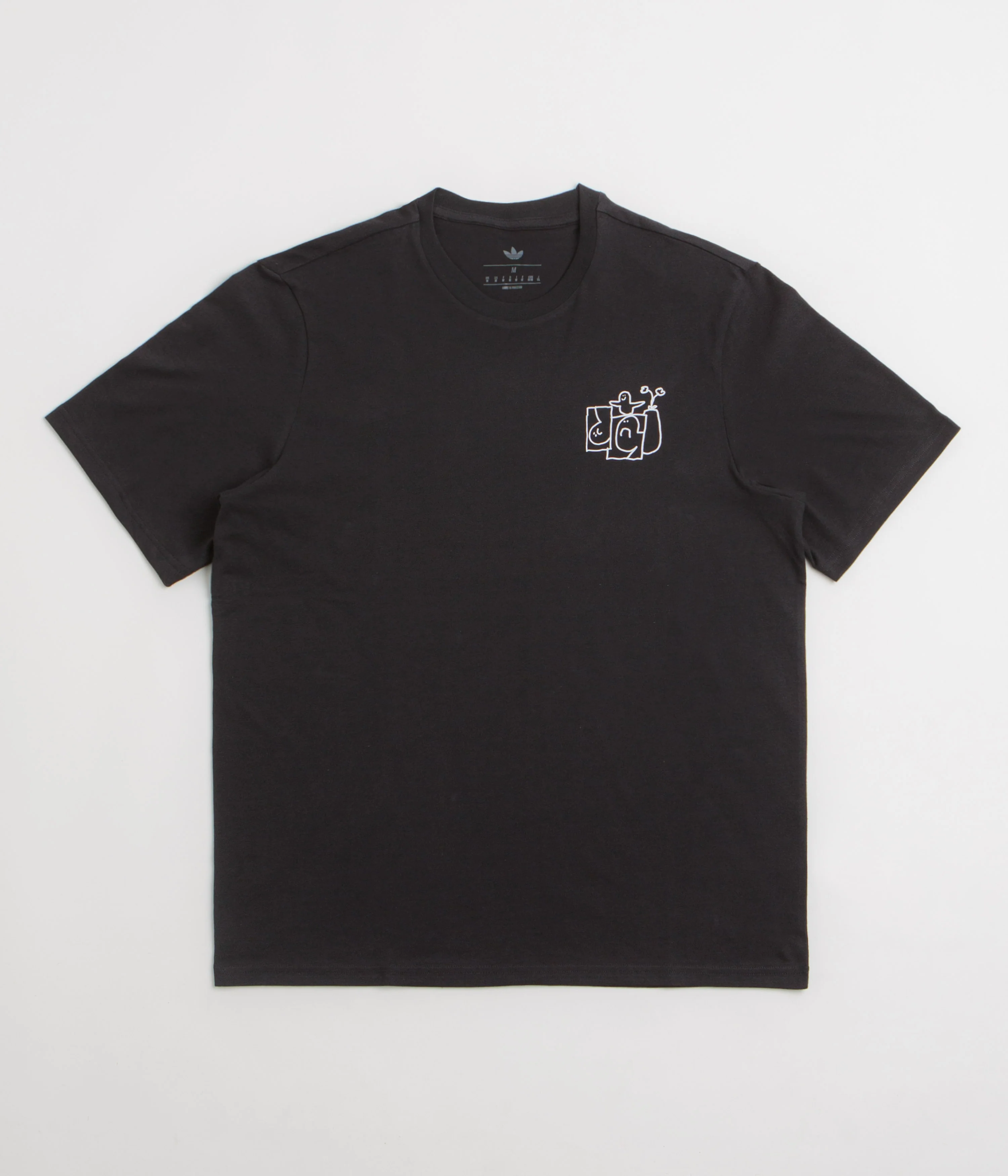 Adidas Shmoofoil Stairs T-Shirt - Black / White - Image 2