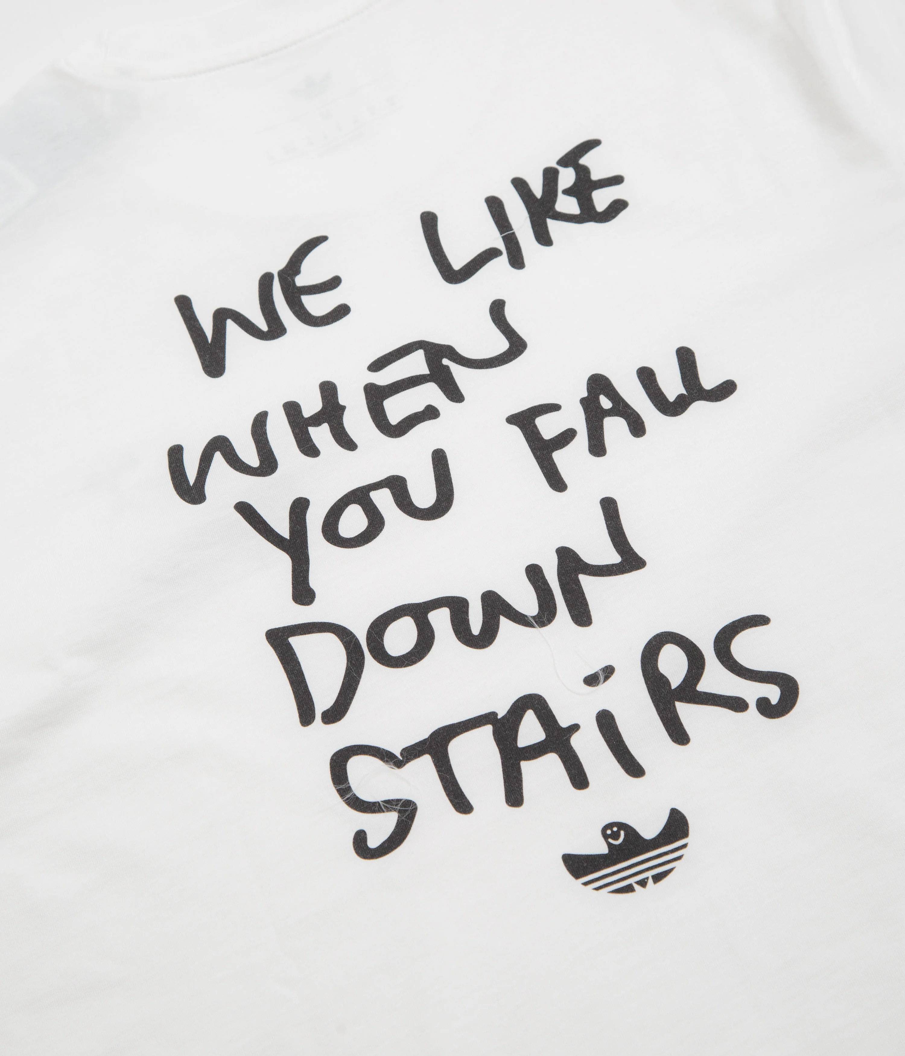Adidas Shmoofoil Stairs T-Shirt - White / Black - Image 4