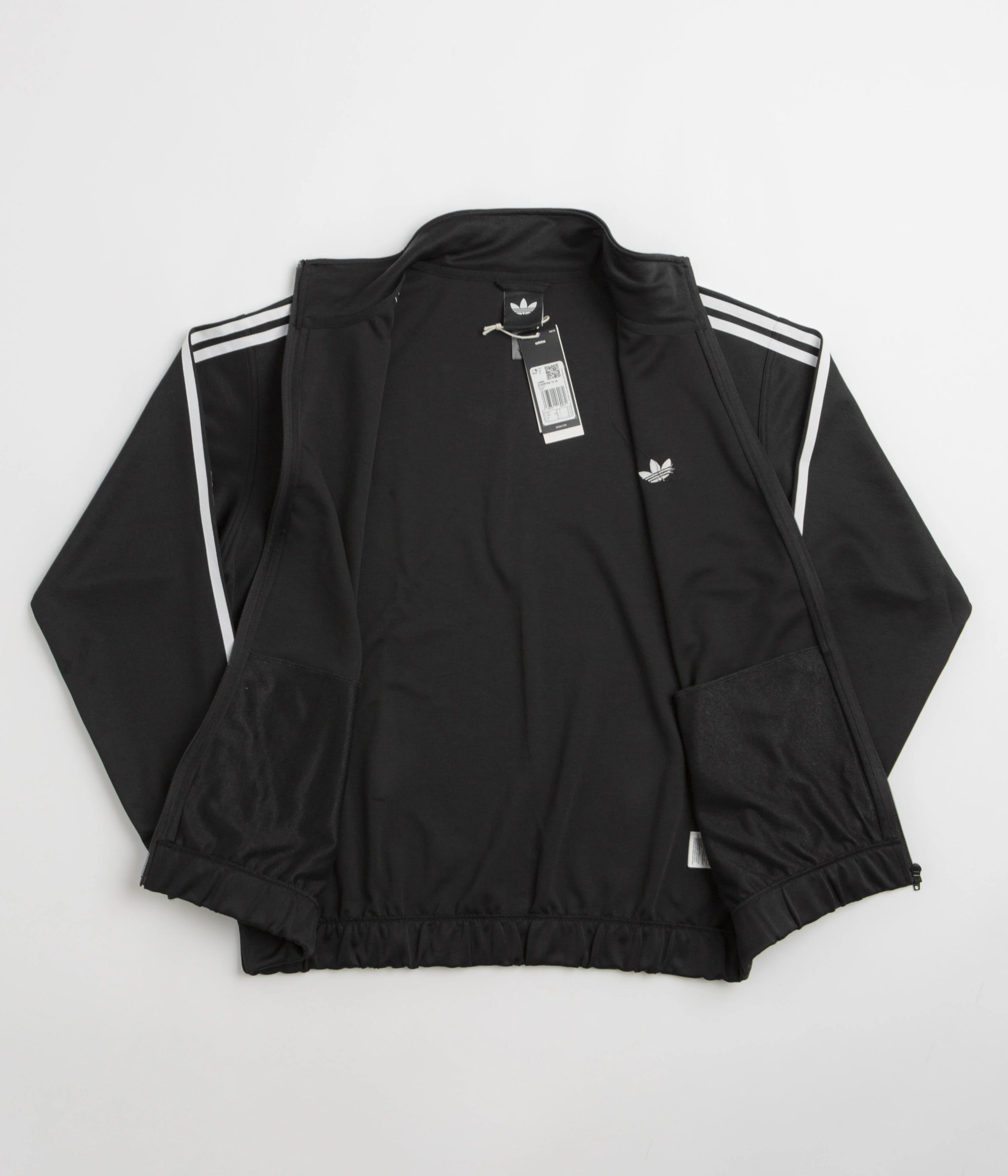 Adidas Superfire Track Jacket - Black / White - Image 2