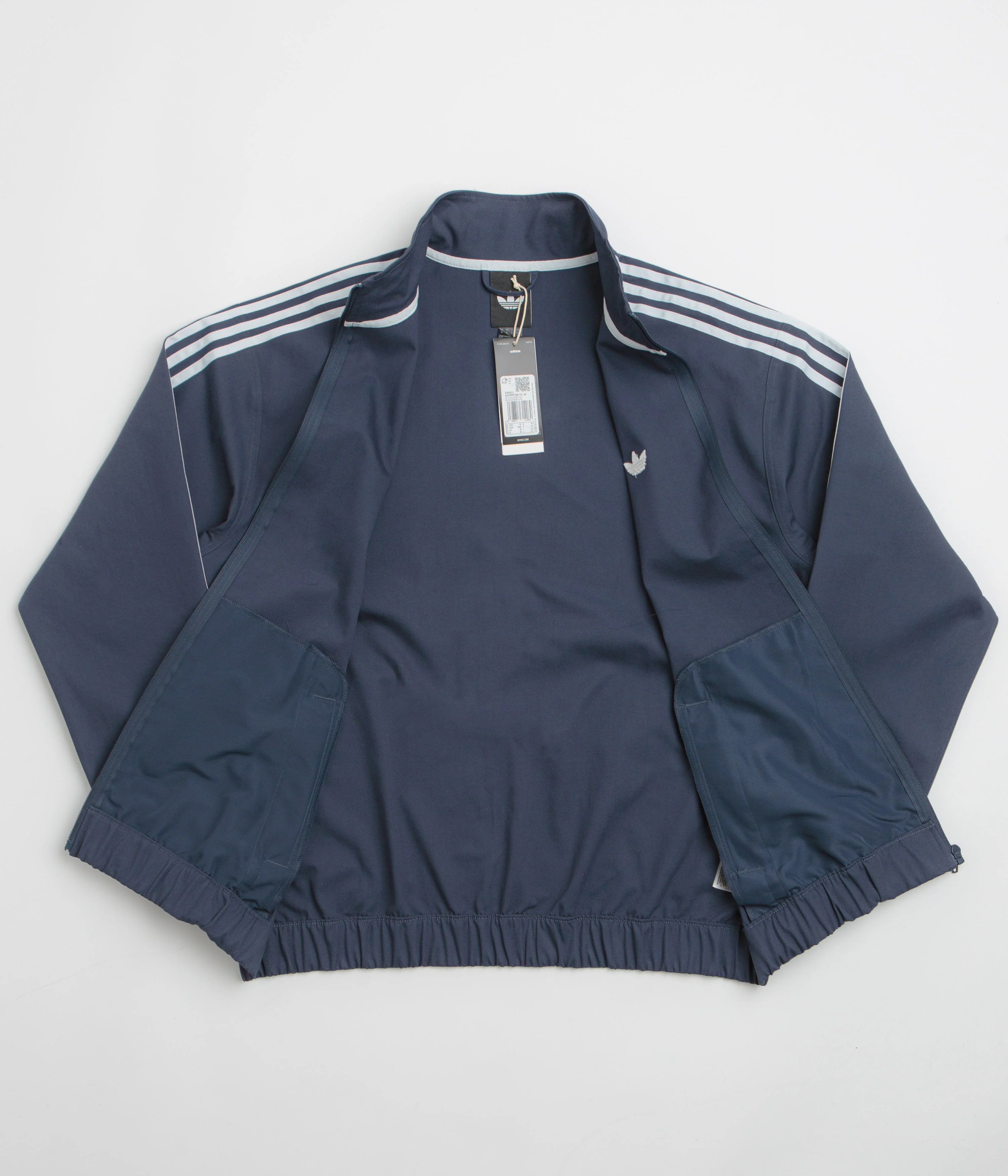 Adidas Superfire Track Jacket - Shadow Navy / White - Image 2