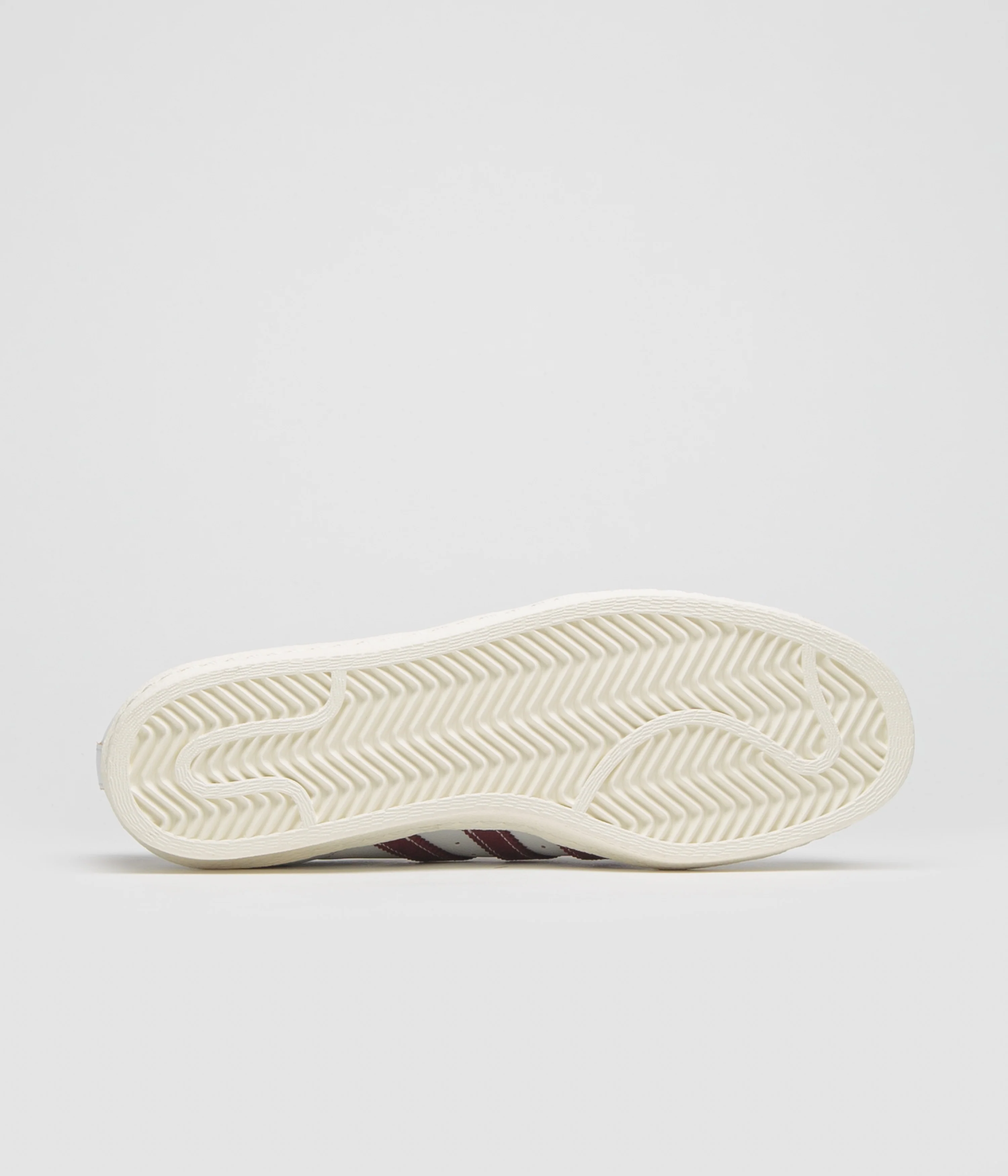 Adidas Superstar 80 ADV Shoes - Crystal White / Shadow Red / Off White - Image 6