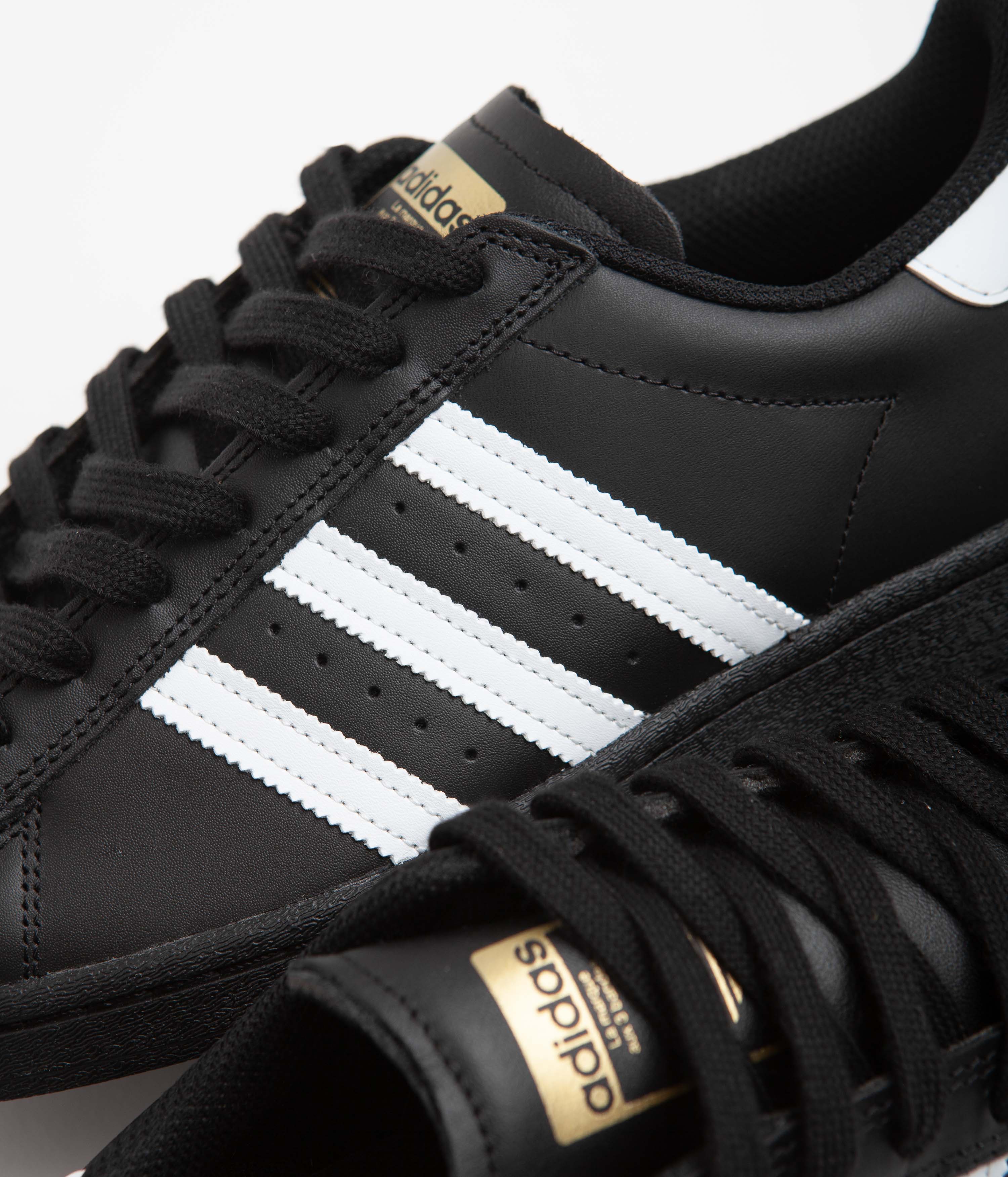 Adidas Superstar ADV Shoes - Core Black / FTWR White / FTWR White - Image 3
