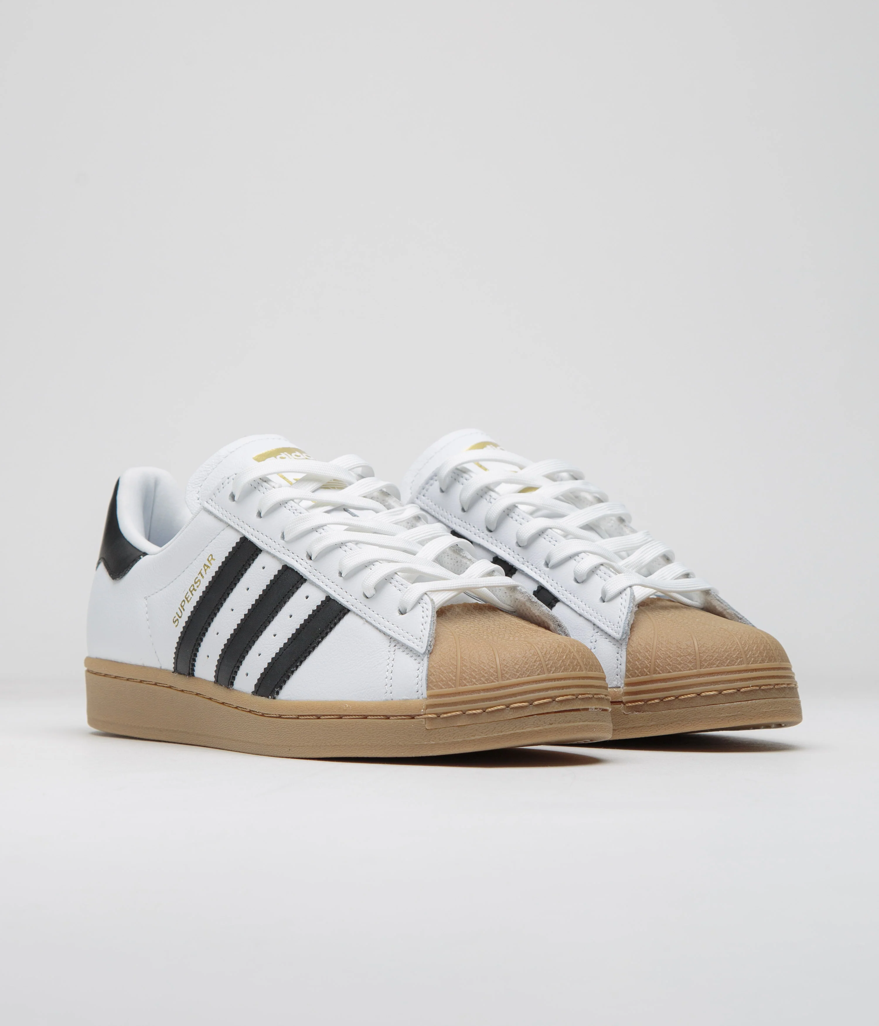 Adidas Superstar ADV Shoes - FTWR White / Core Black / Gum4 - Image 3