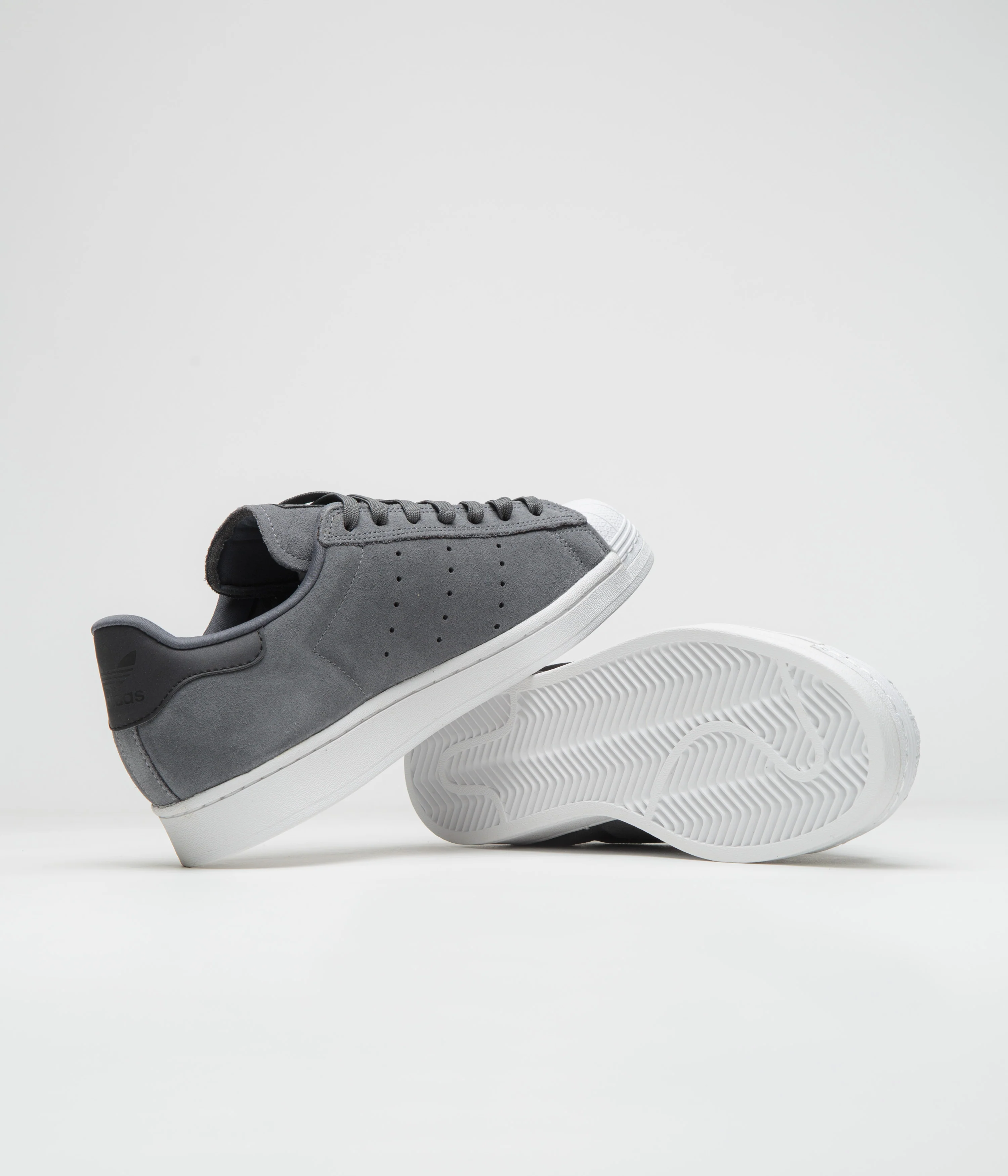 Adidas Superstar ADV Shoes - Grey Five / Core Black / Cloud White - Image 5