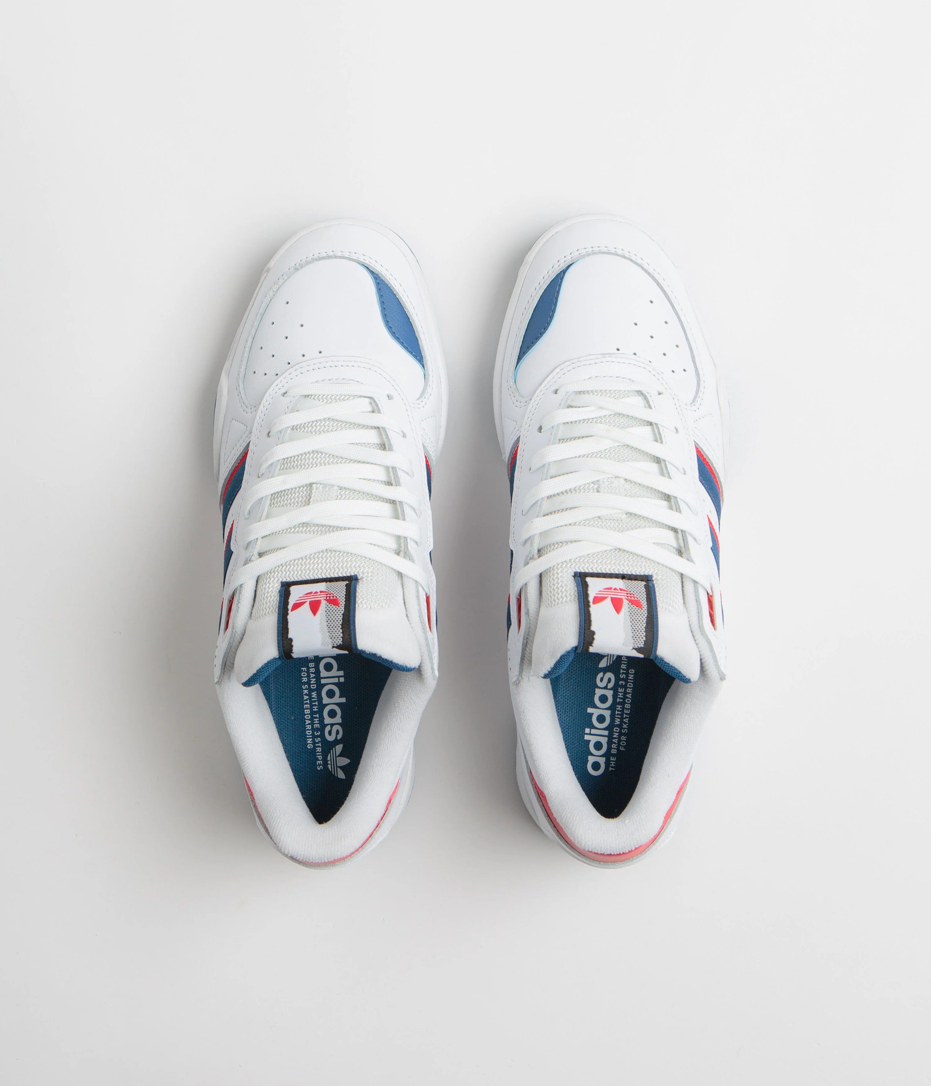 Adidas Tekkira Cup Shoes - FTWR White / Dusky Petrol / Better Scarlet - Image 7