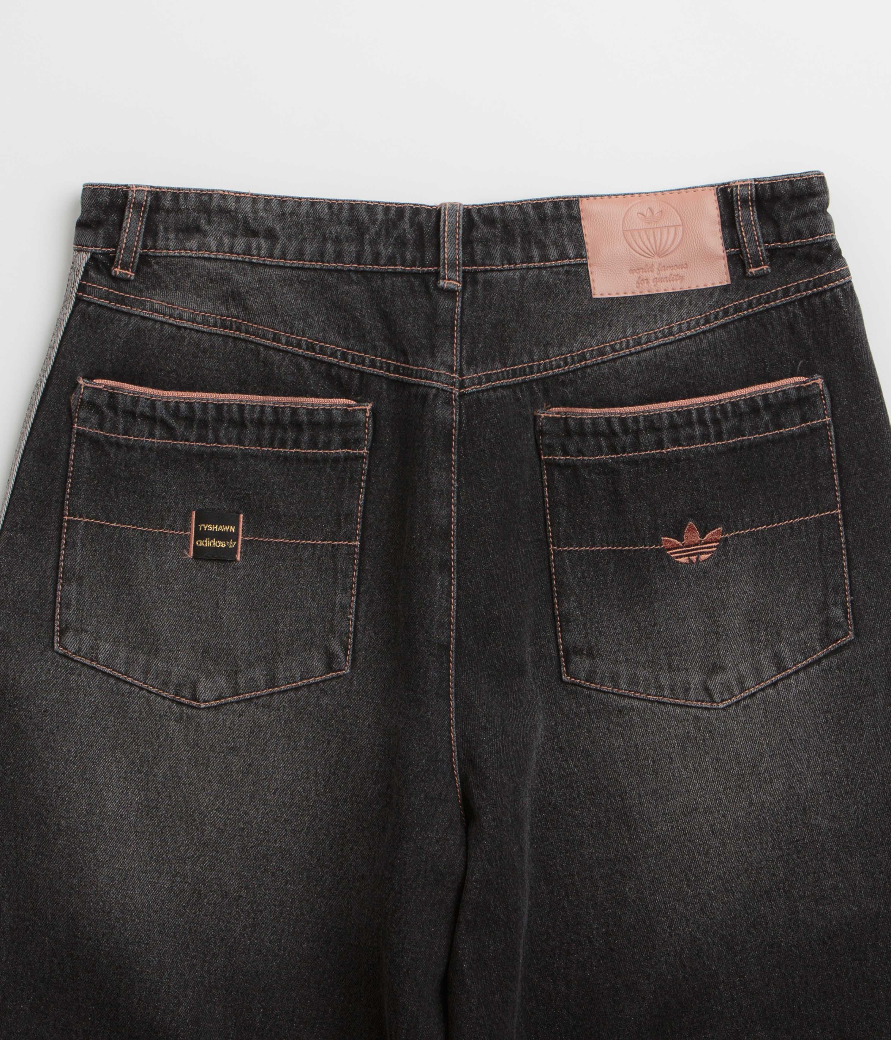Adidas Tyshawn Denim Shorts - Black - Image 6