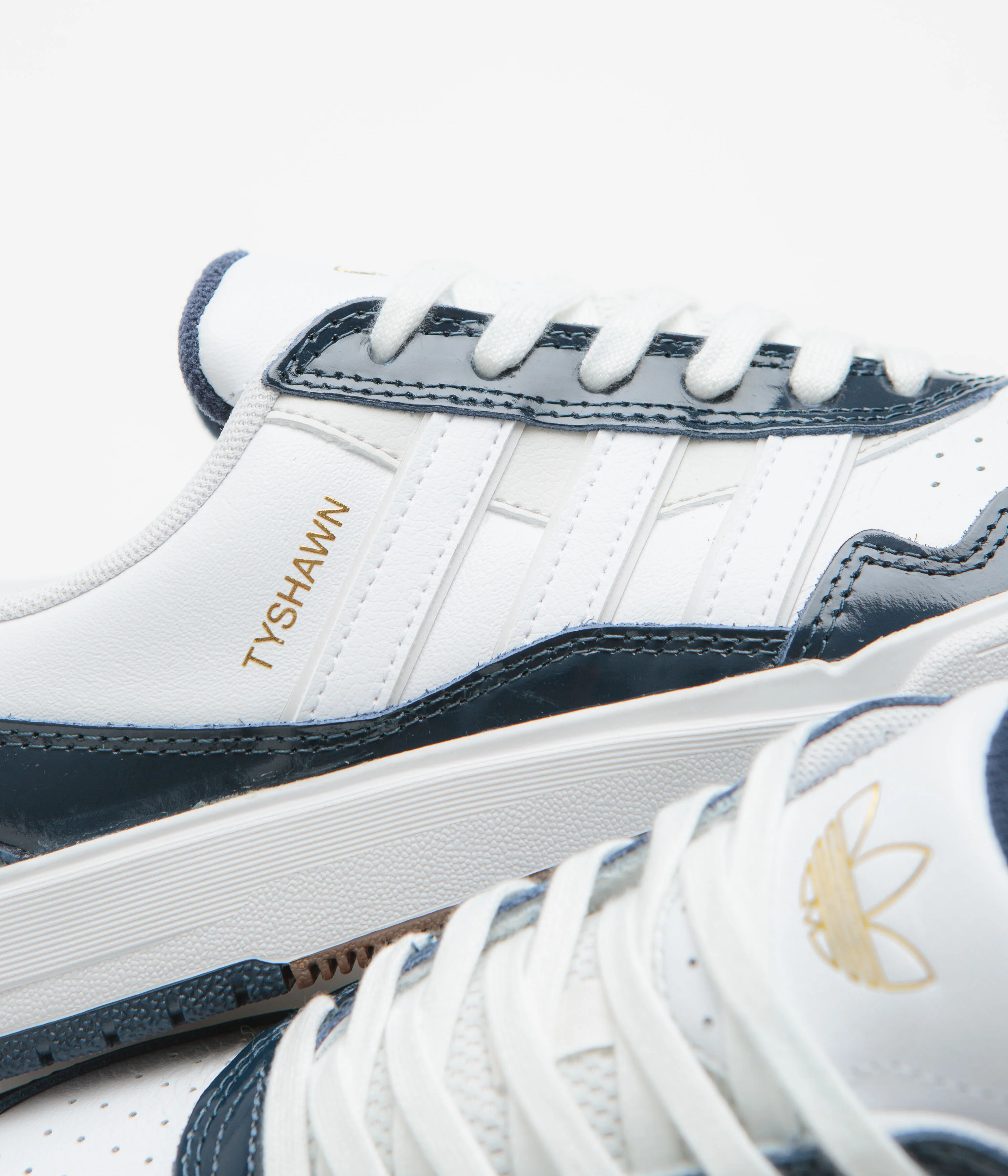 Adidas Tyshawn II Shoes - Collegiate Navy / FTWR White / Grey One - Image 3