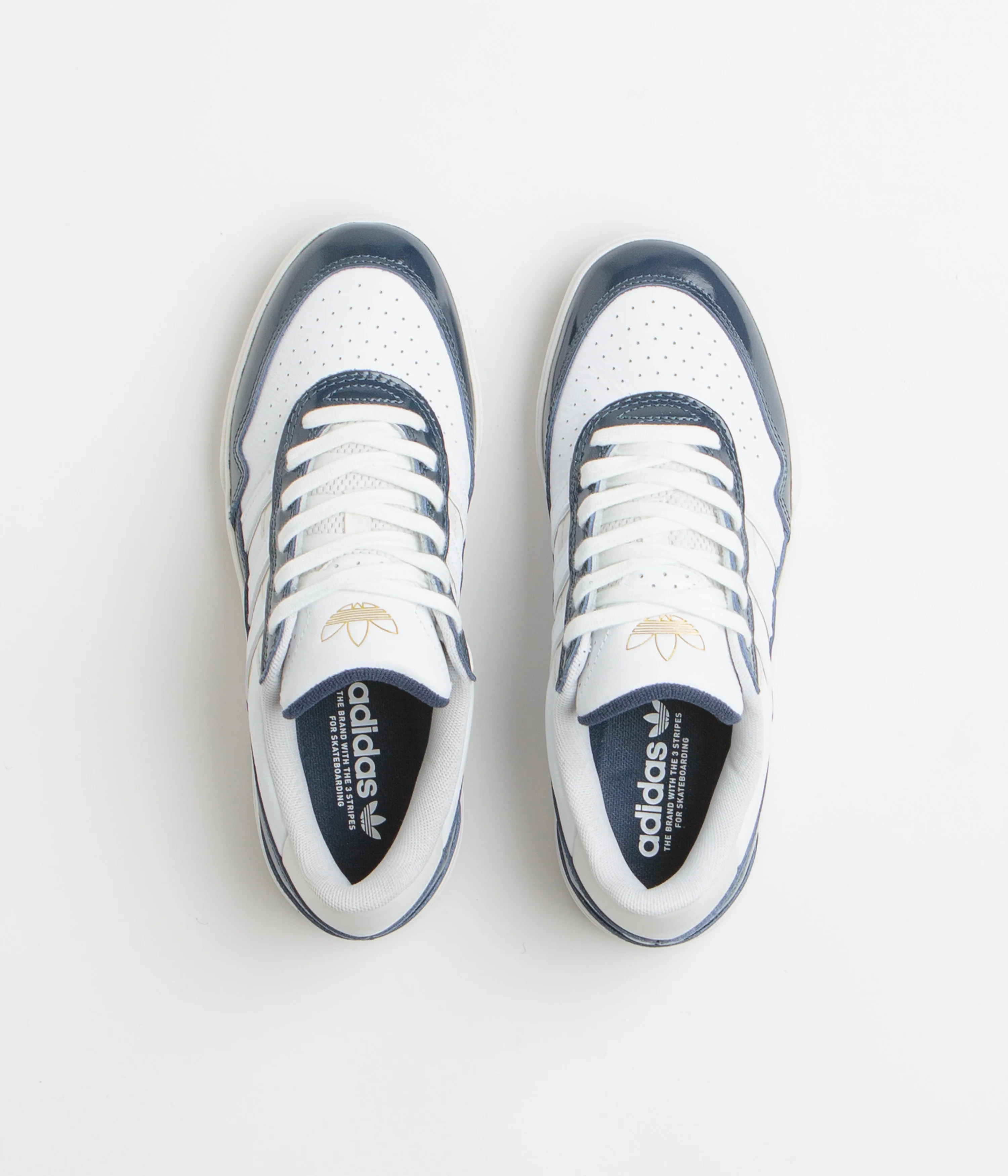 Adidas Tyshawn II Shoes - Collegiate Navy / FTWR White / Grey One - Image 6
