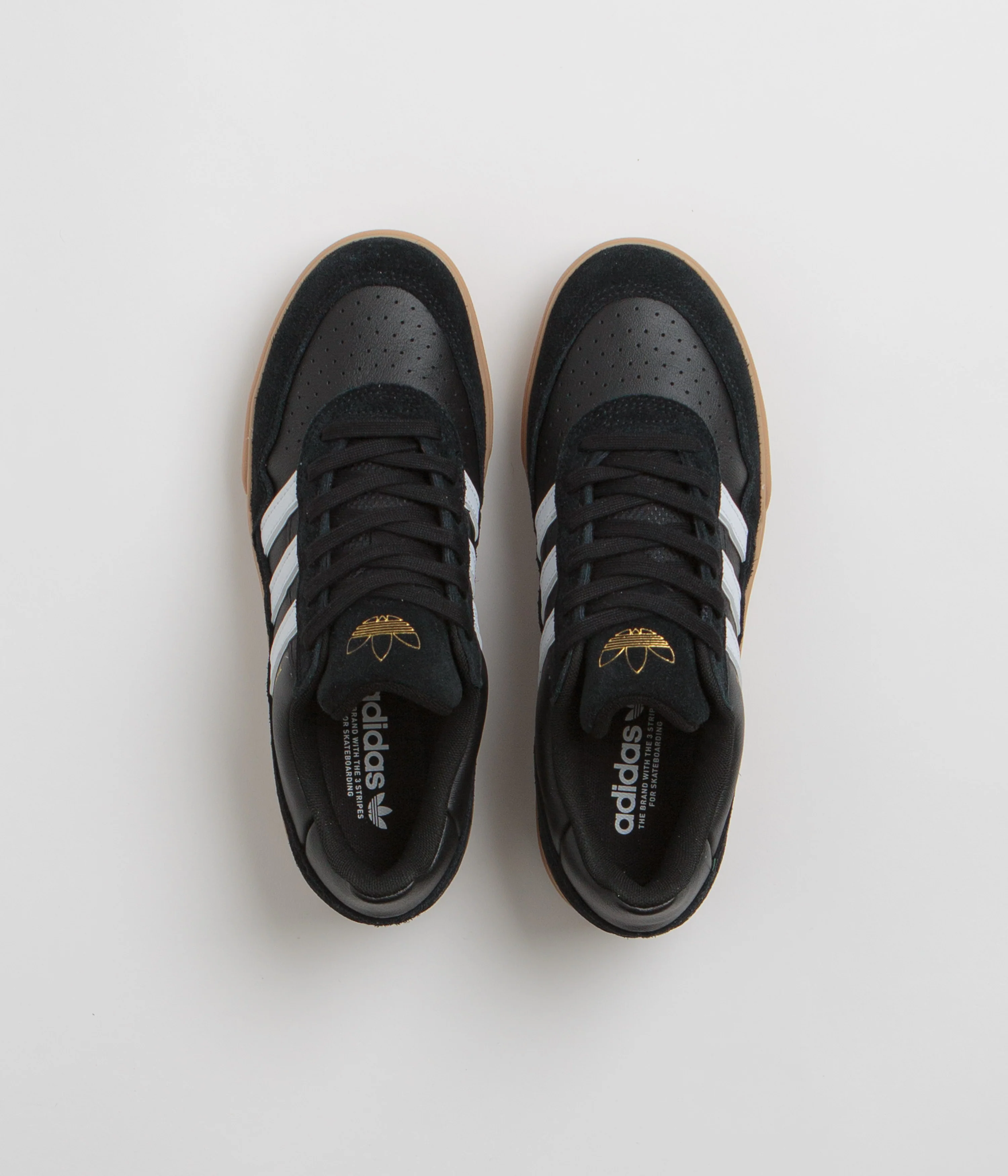 Adidas Tyshawn II Shoes - Core Black / FTWR White / Gum4 / Black - Image 7
