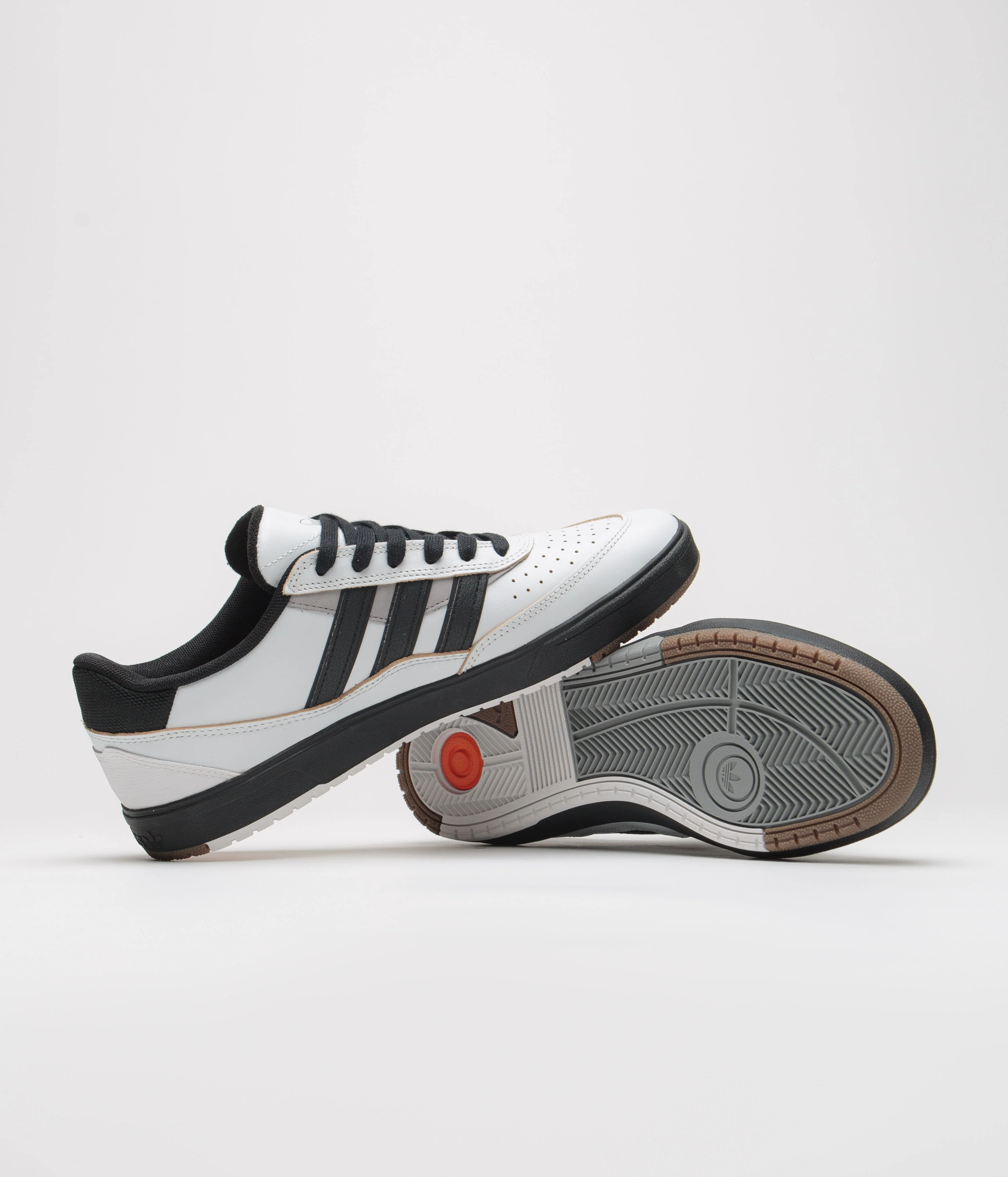 Adidas Tyshawn II Shoes - Crystal White / Core Black / Solid Grey - Image 6