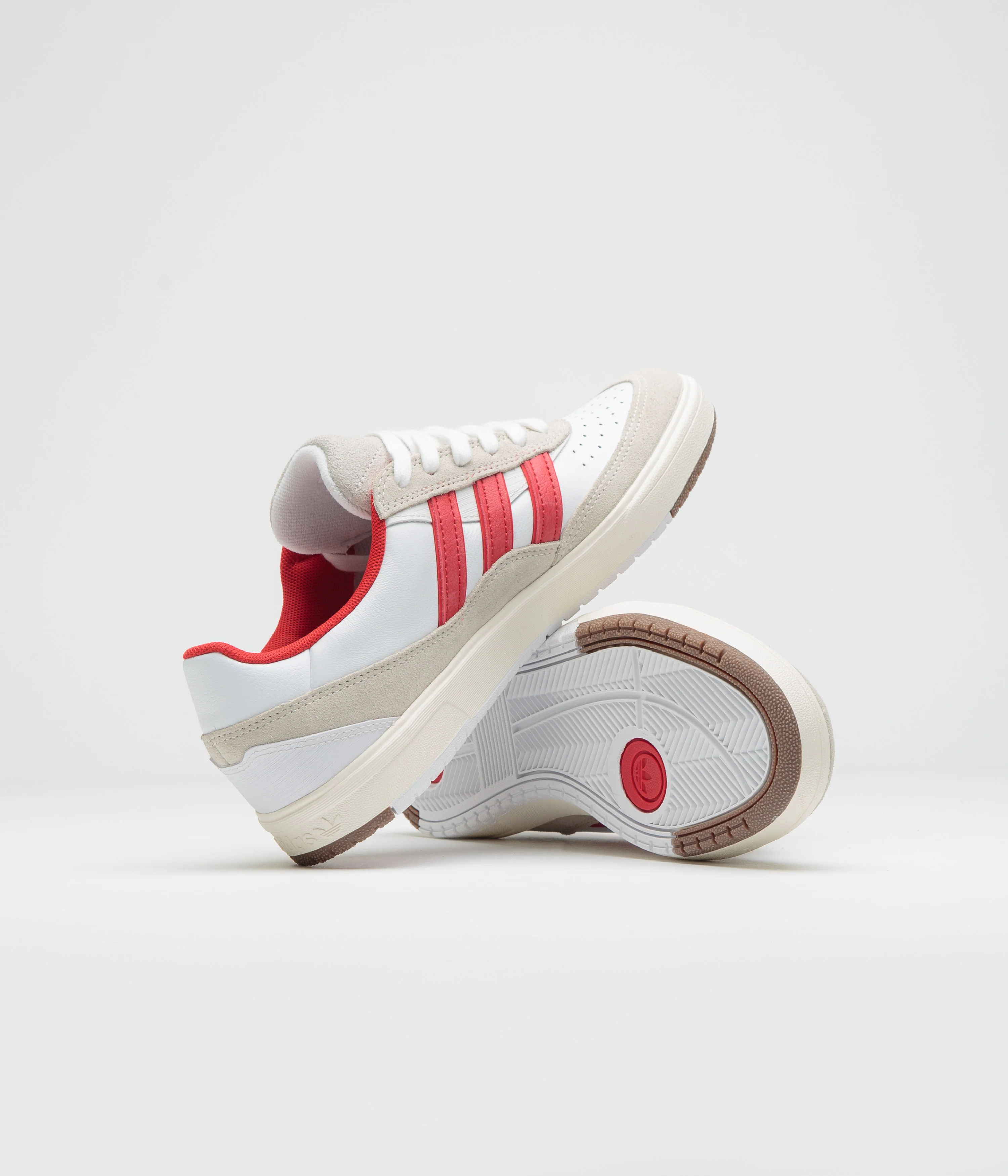 Adidas Tyshawn II Shoes - FTWR White / Better Scarlet / Chalk White - Image 5