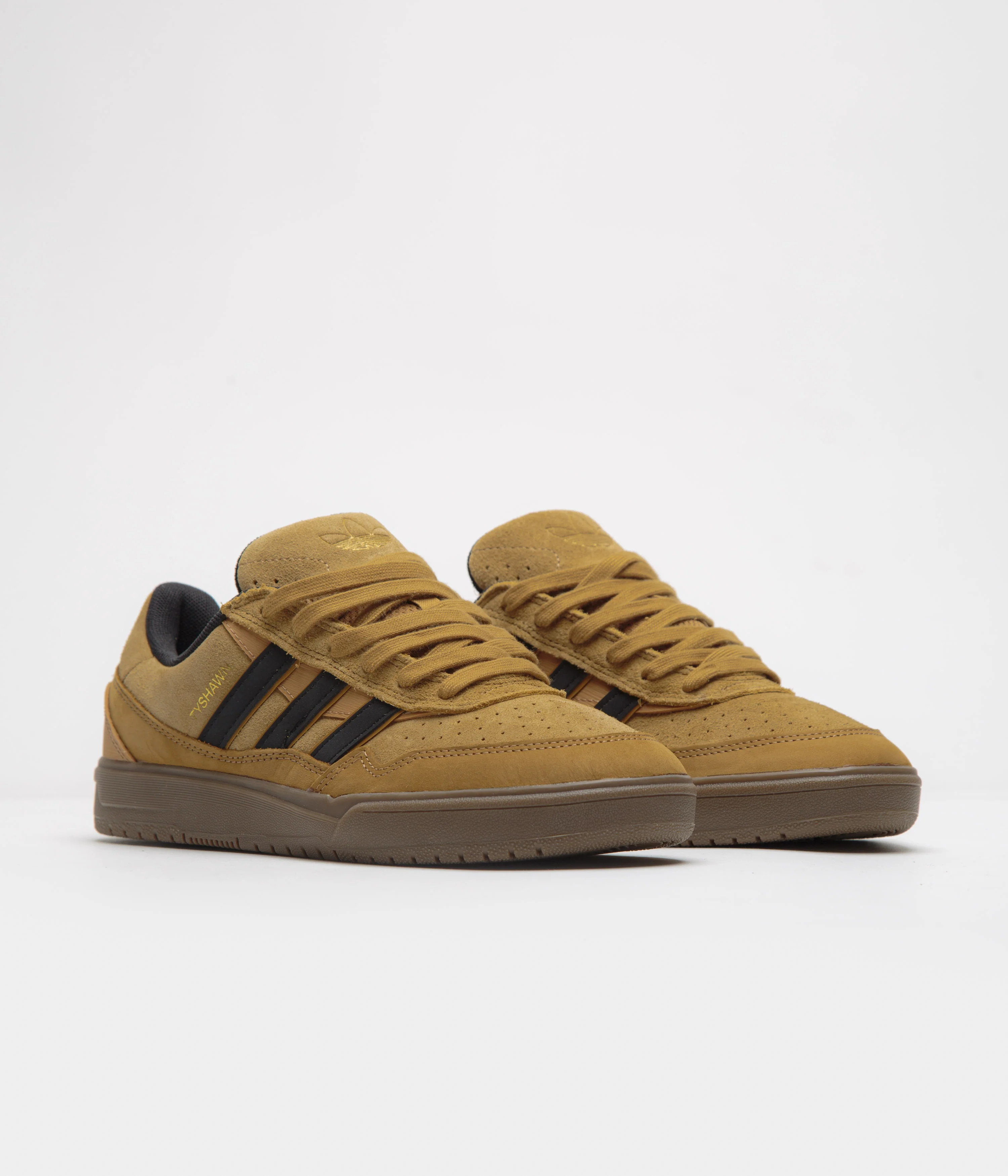 Adidas Tyshawn II Shoes - Mesa / Core Black / Gum5 - Image 2