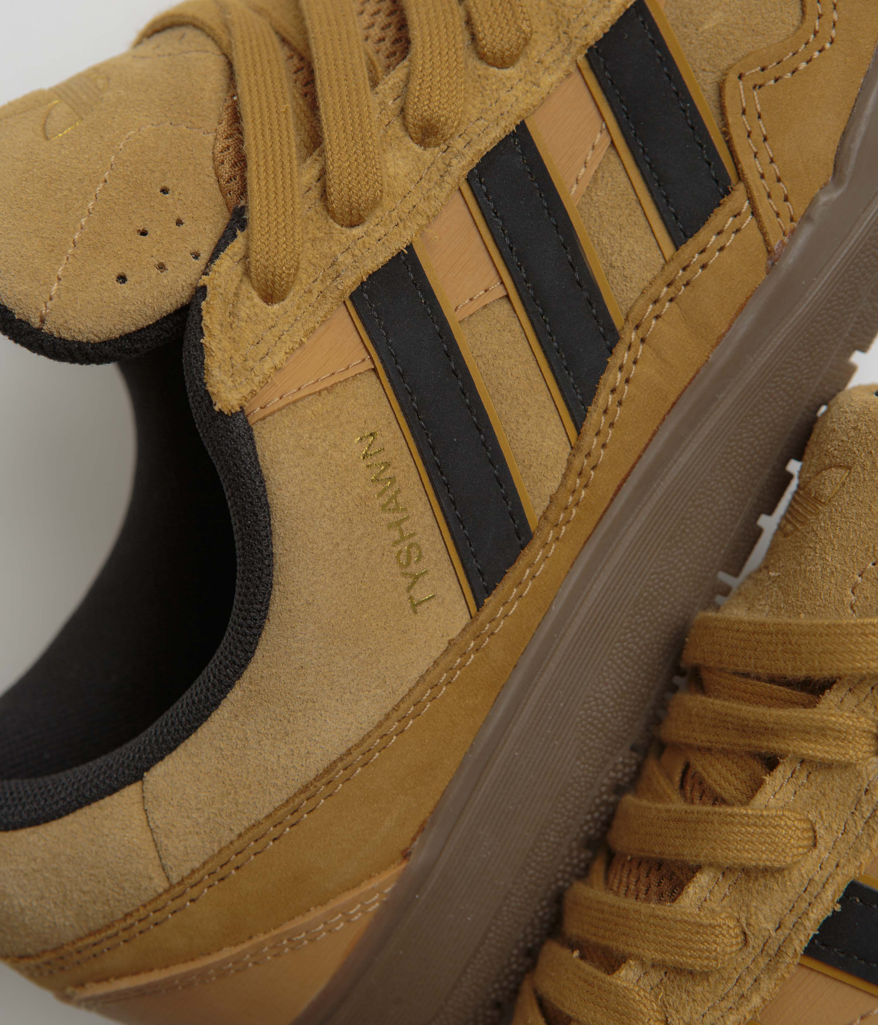 Adidas Tyshawn II Shoes - Mesa / Core Black / Gum5 - Image 3