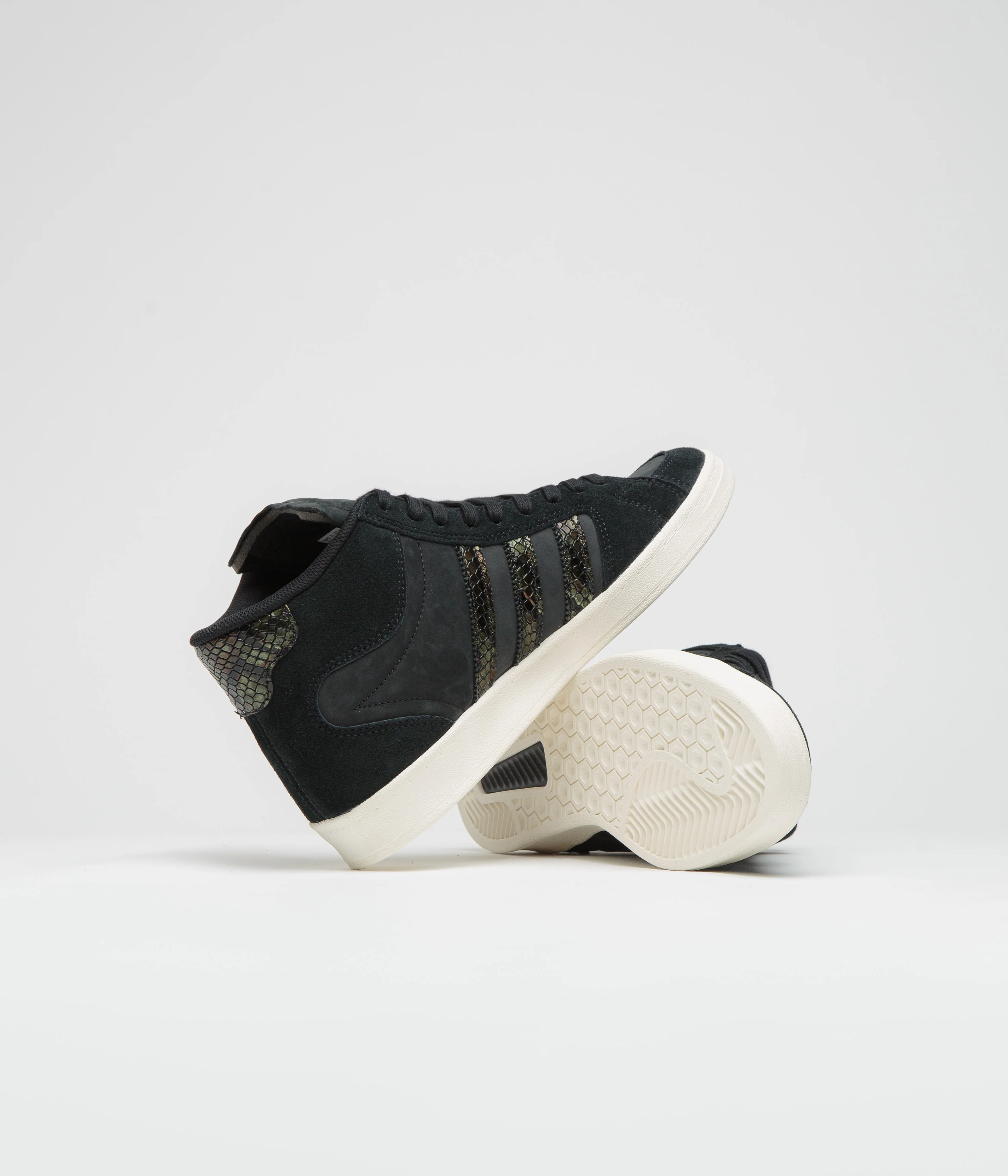 Adidas x Kader Superskate Shoes - Core Black / Collegiate Burgundy / Off White - Image 5
