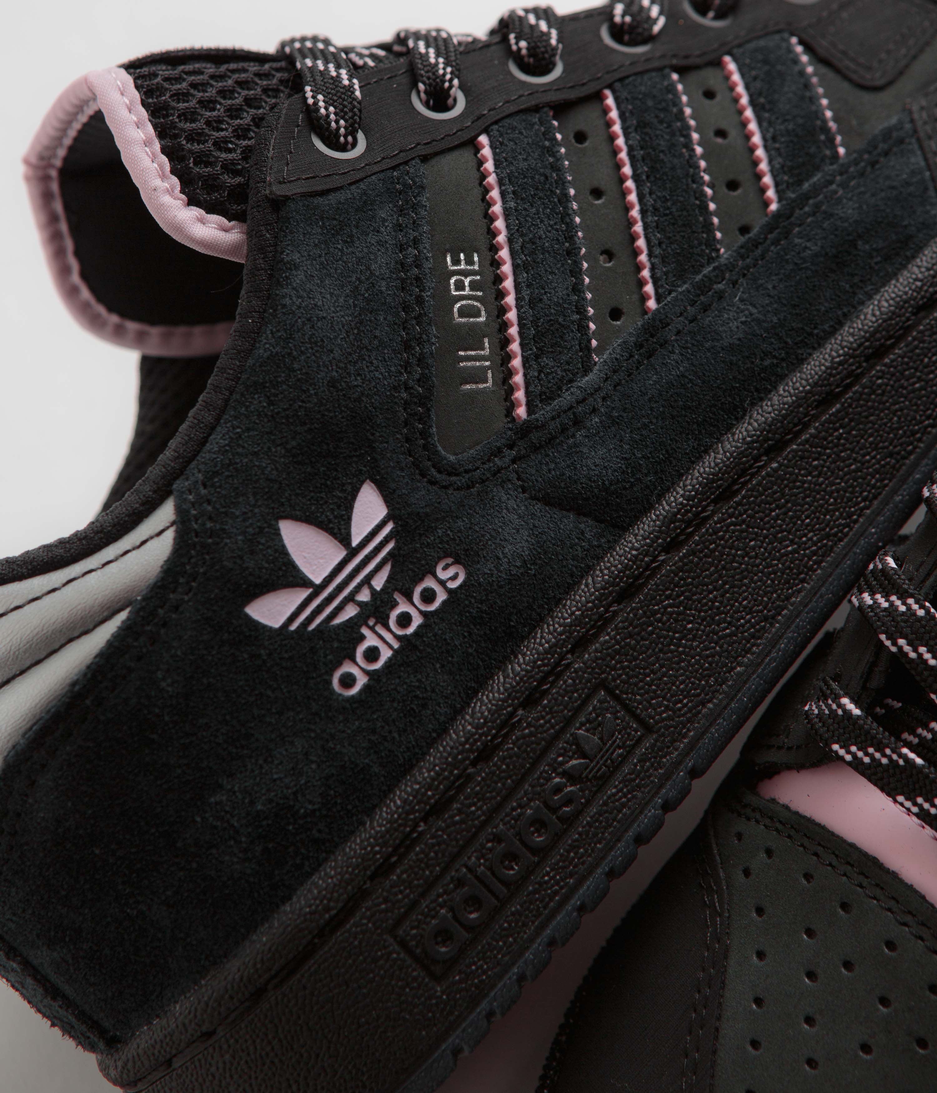 Adidas x Lil Dre Centennial 85 Low ADV Shoes - Core Black / Clear Pink / Core Black - Image 3
