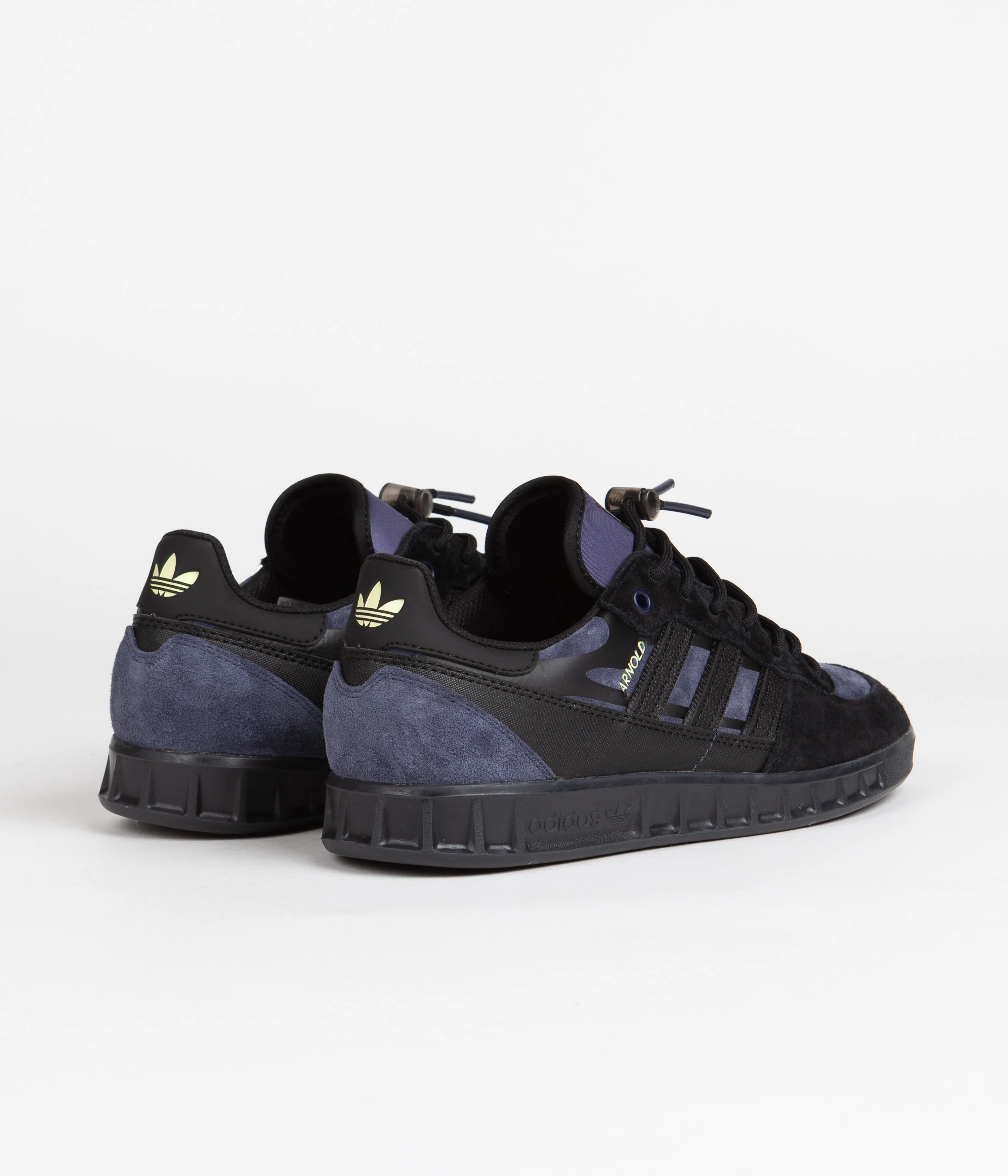 Adidas x Mike Arnold Handball Top Shoes - Core Black / Shadow Navy / Pulse Yellow - Image 4