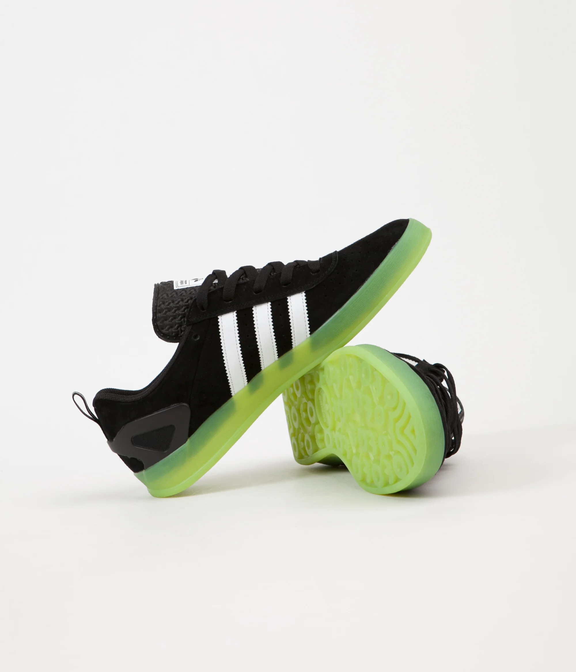 Adidas x Palace Pro 'Chewy' Shoes - Black / White / Green - Image 6