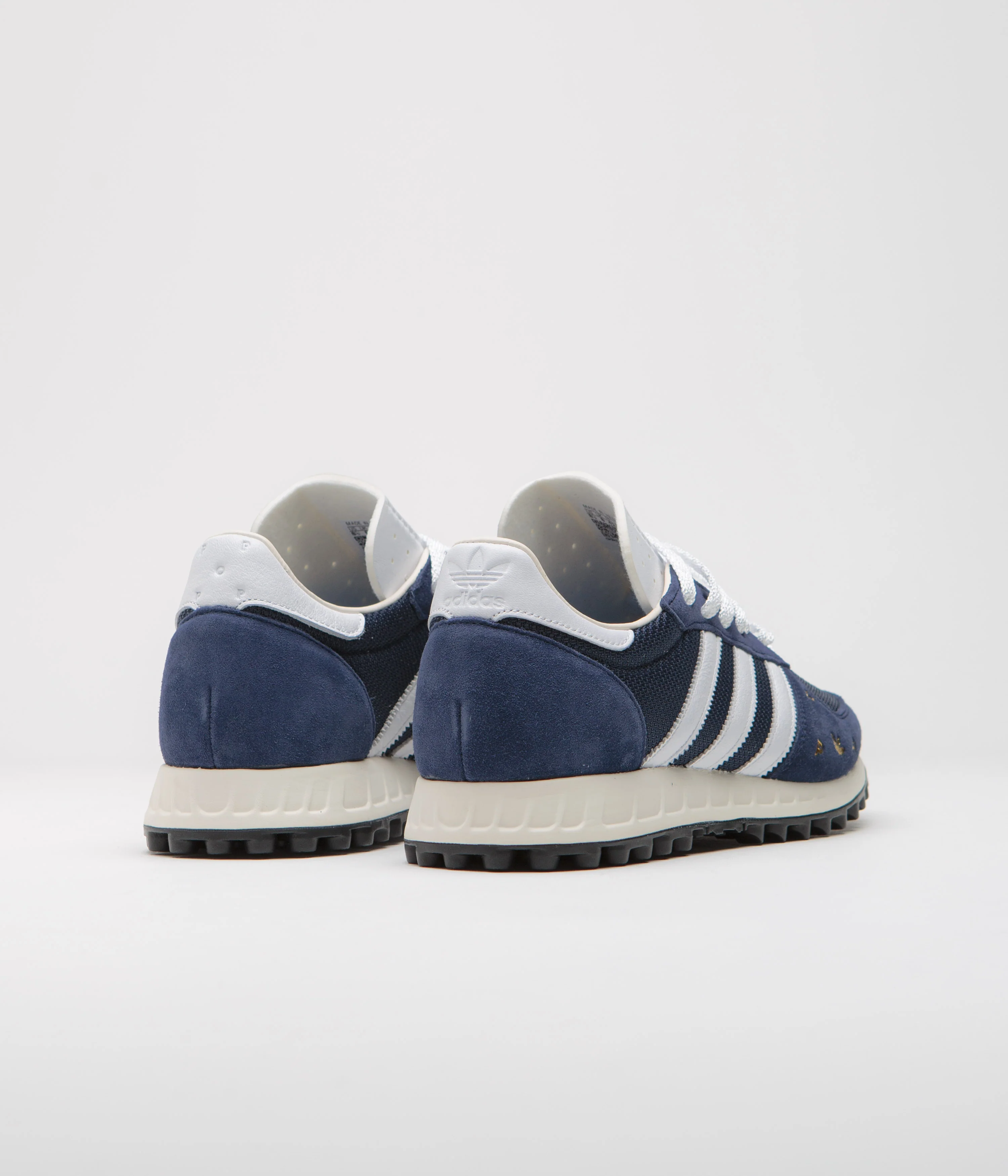 Adidas x Pop Trading Company TRX Shoes - Collegiate Navy / FTWR White / Chalk White - Image 4