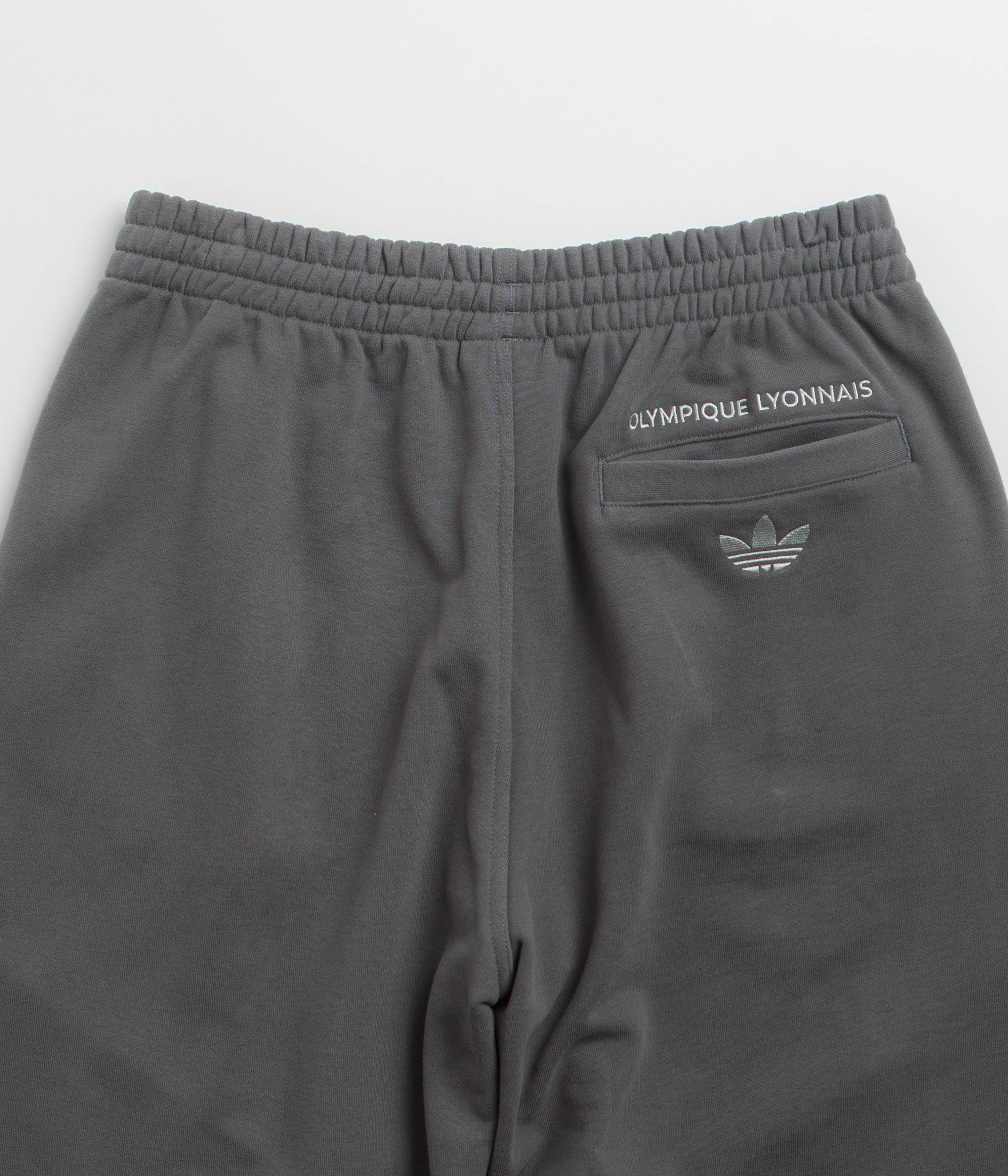 Adidas x Wall Street x Olympique Lyonnais Sweatpants - Grey Five - Image 5
