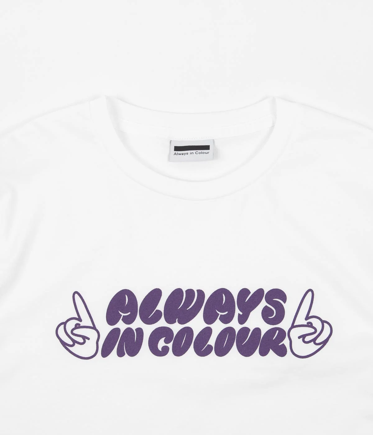 Always in Colour Hands T-Shirt - White - Image 2